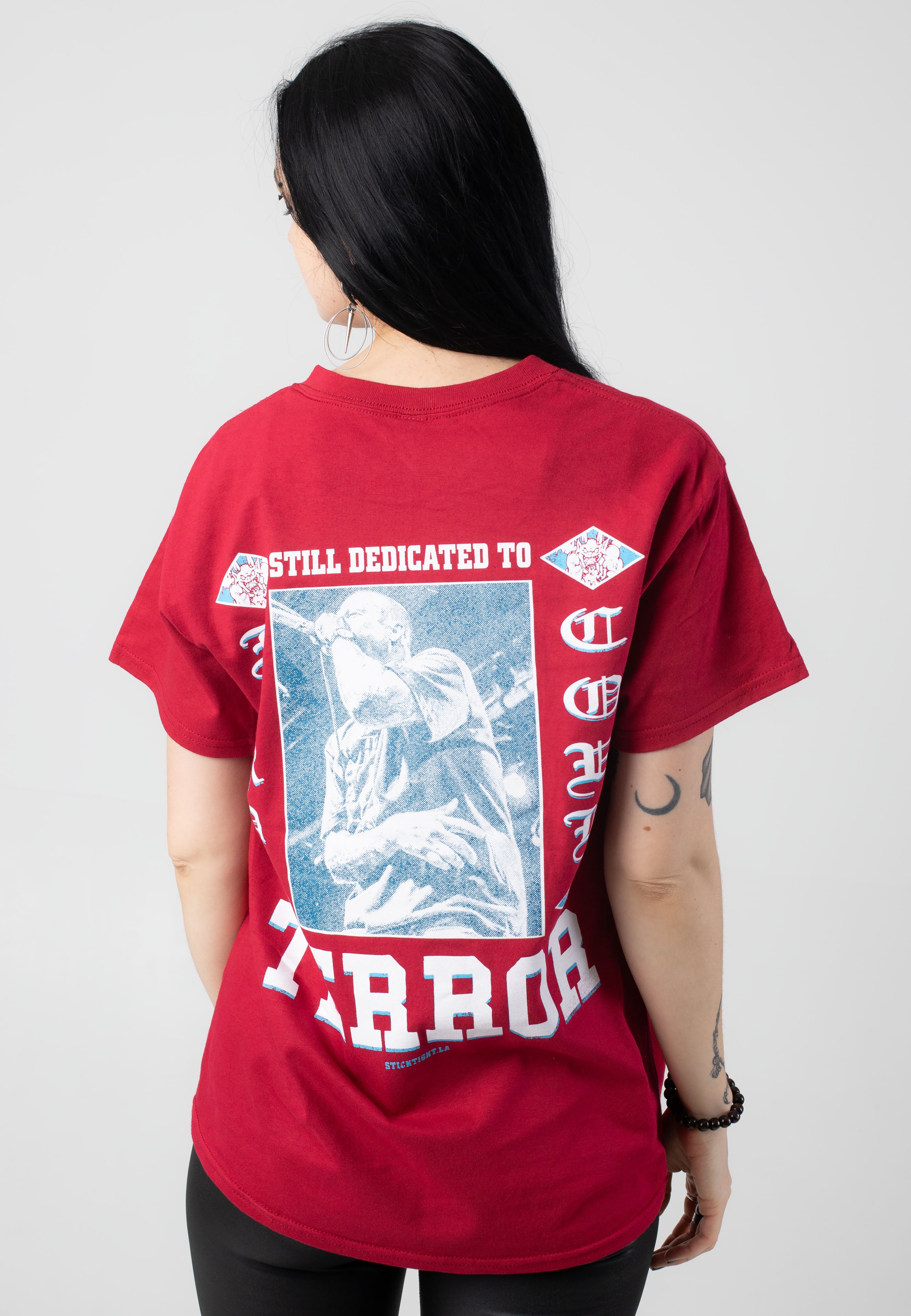 Terror - Still Dedicated Cardinal Red - T-Shirt Affordable Sale Online