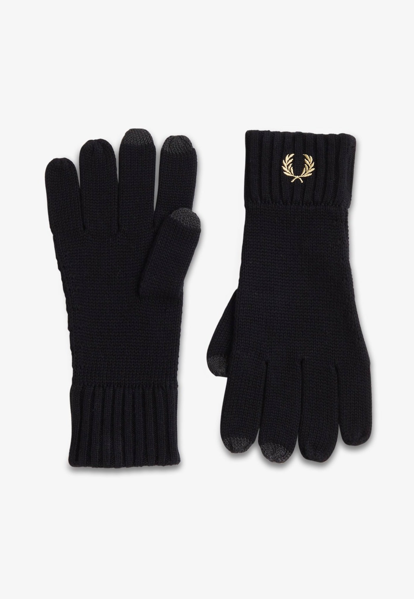 Fred Perry - Laurel Wreath Black - Gloves Clearance 2025