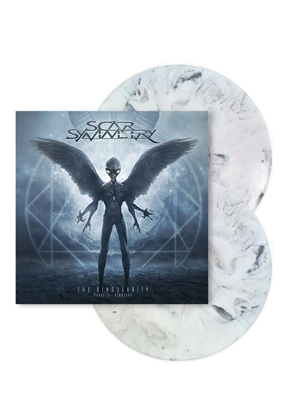 Scar Symmetry - The Singularity Phase II-Xenotaph White/Black - Marbled 2 Vinyl Buy Cheap Best Wholesale