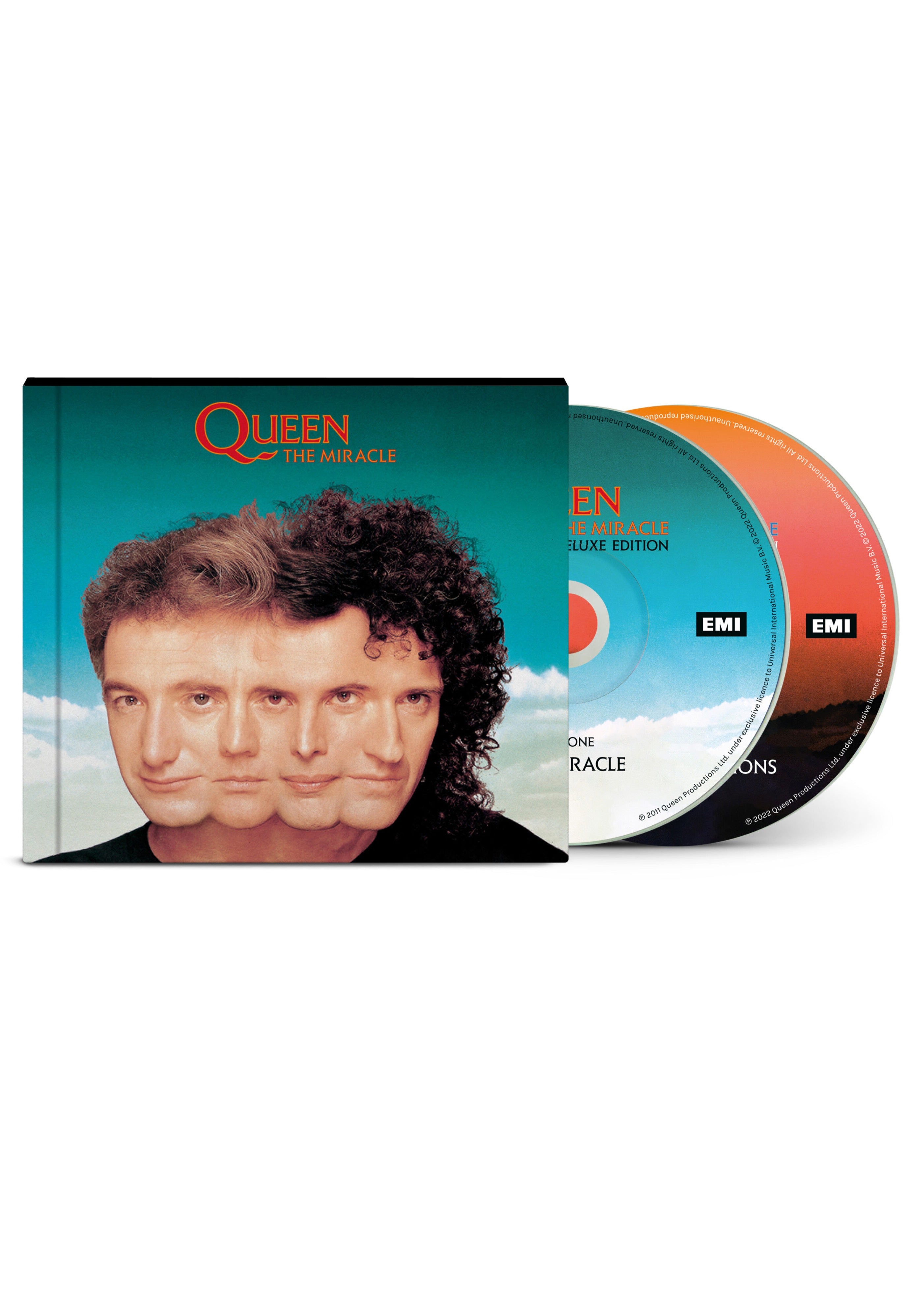 Queen - The Miracle 2022 Edition Ltd. - Hardcover 2 CD Clearance Official