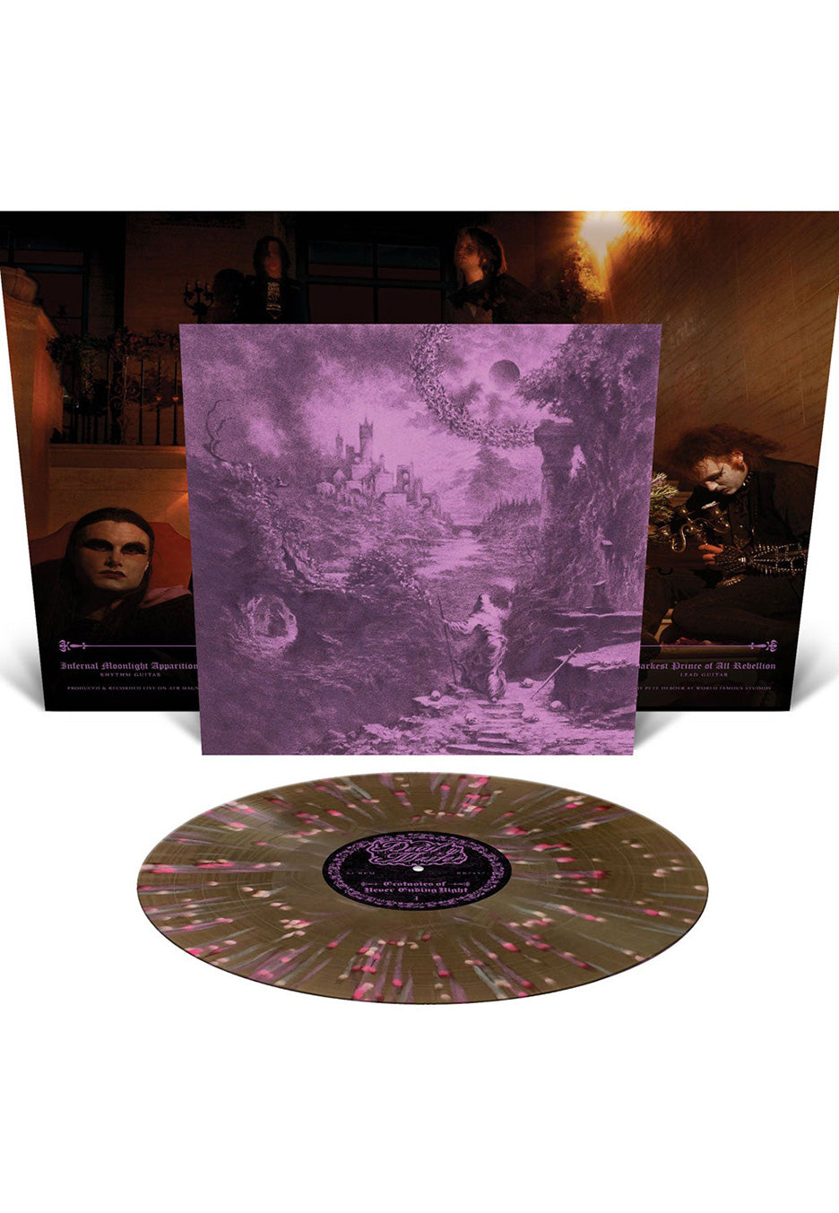 Devil Master - Ecstasies Of Never Ending Night Mixed - Splattered Vinyl Sale Best Sale