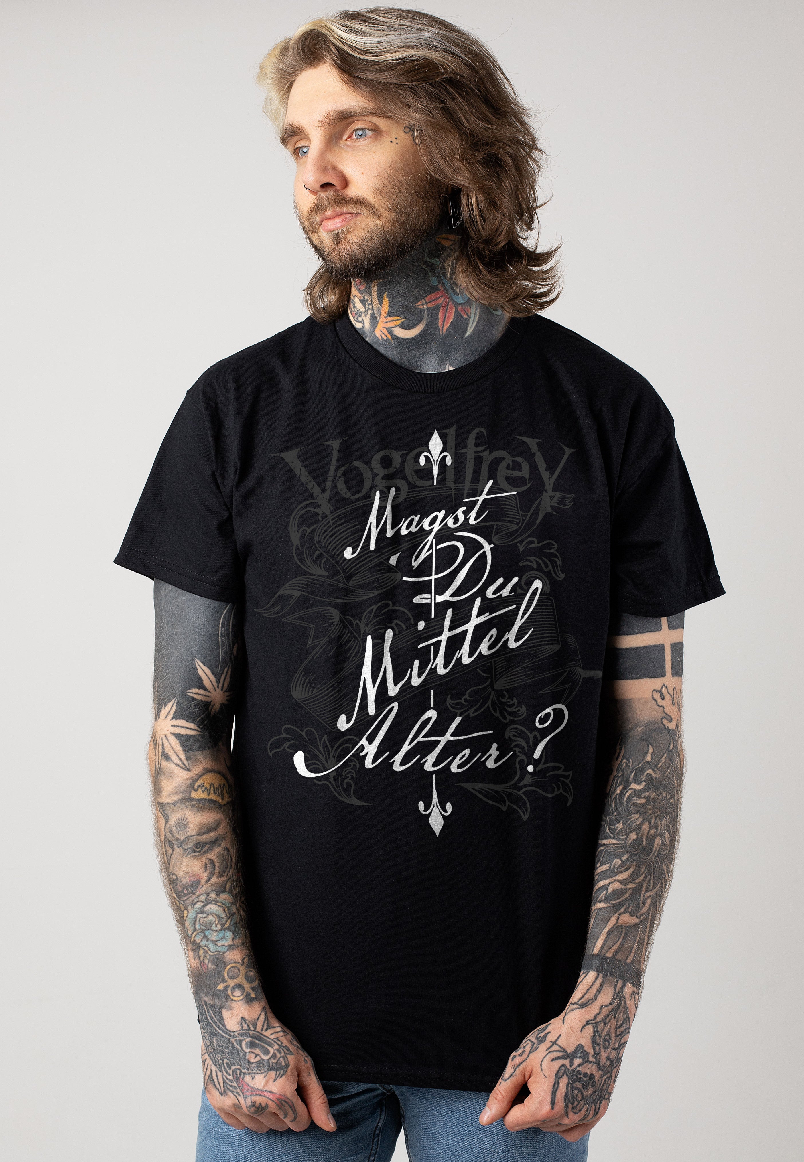 Vogelfrey - Magst Du Mittel Alter? - T-Shirt Outlet Best Seller