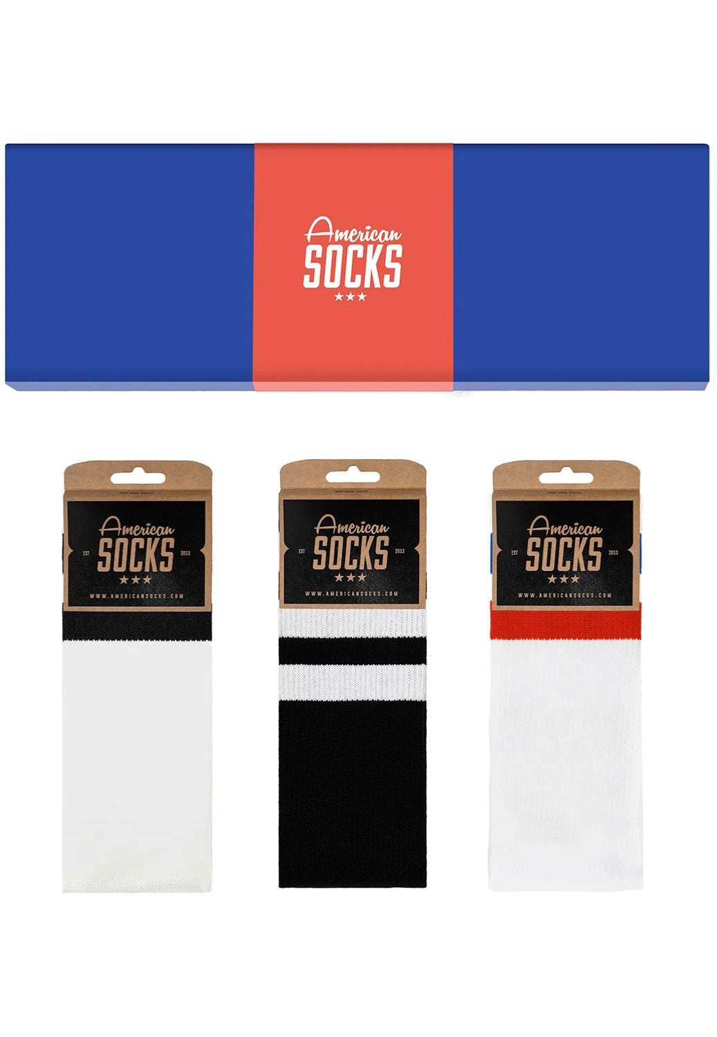 American Socks - The Classics Socks - Giftbox Clearance Explore