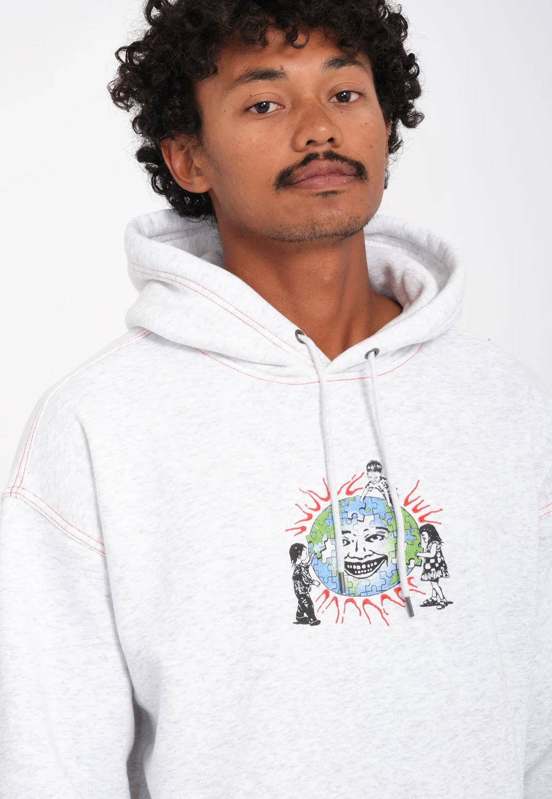 Volcom - Fa Keutchi 1 Bone Heather - Hoodie Discount Best Seller