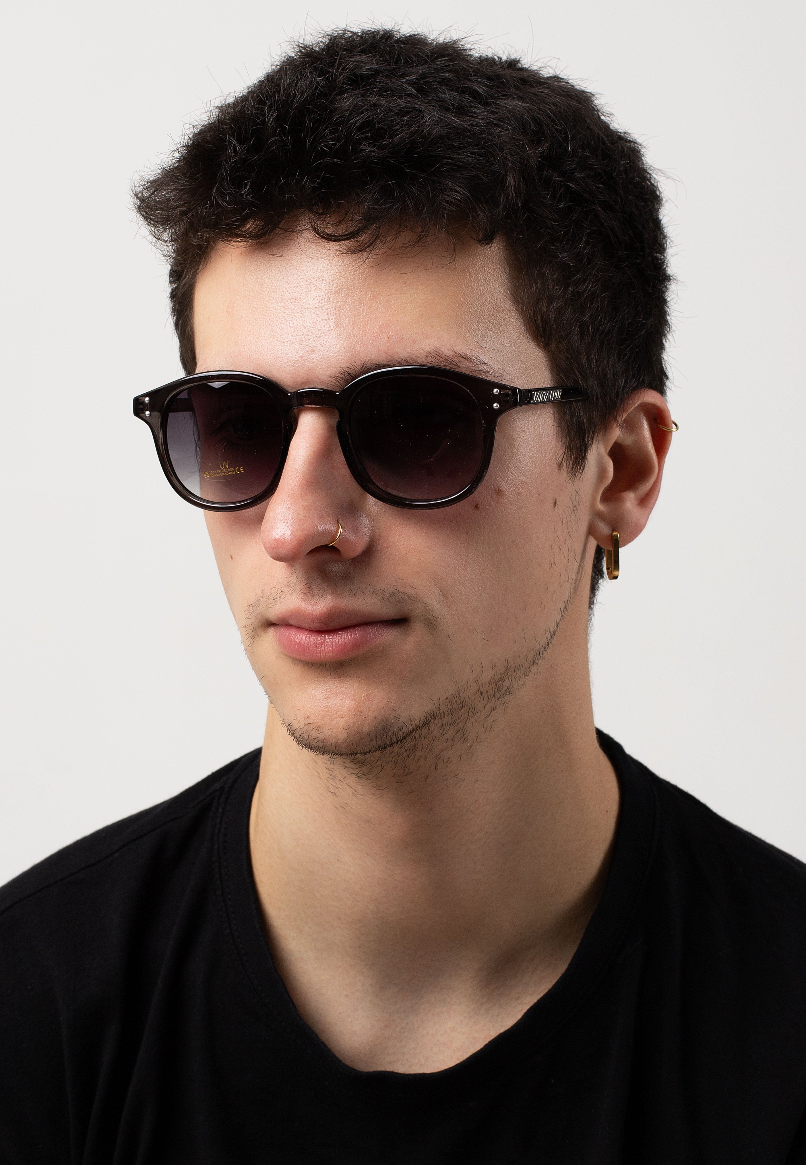 Santa Cruz - Watson Clear Black - Sunglasses Big Sale