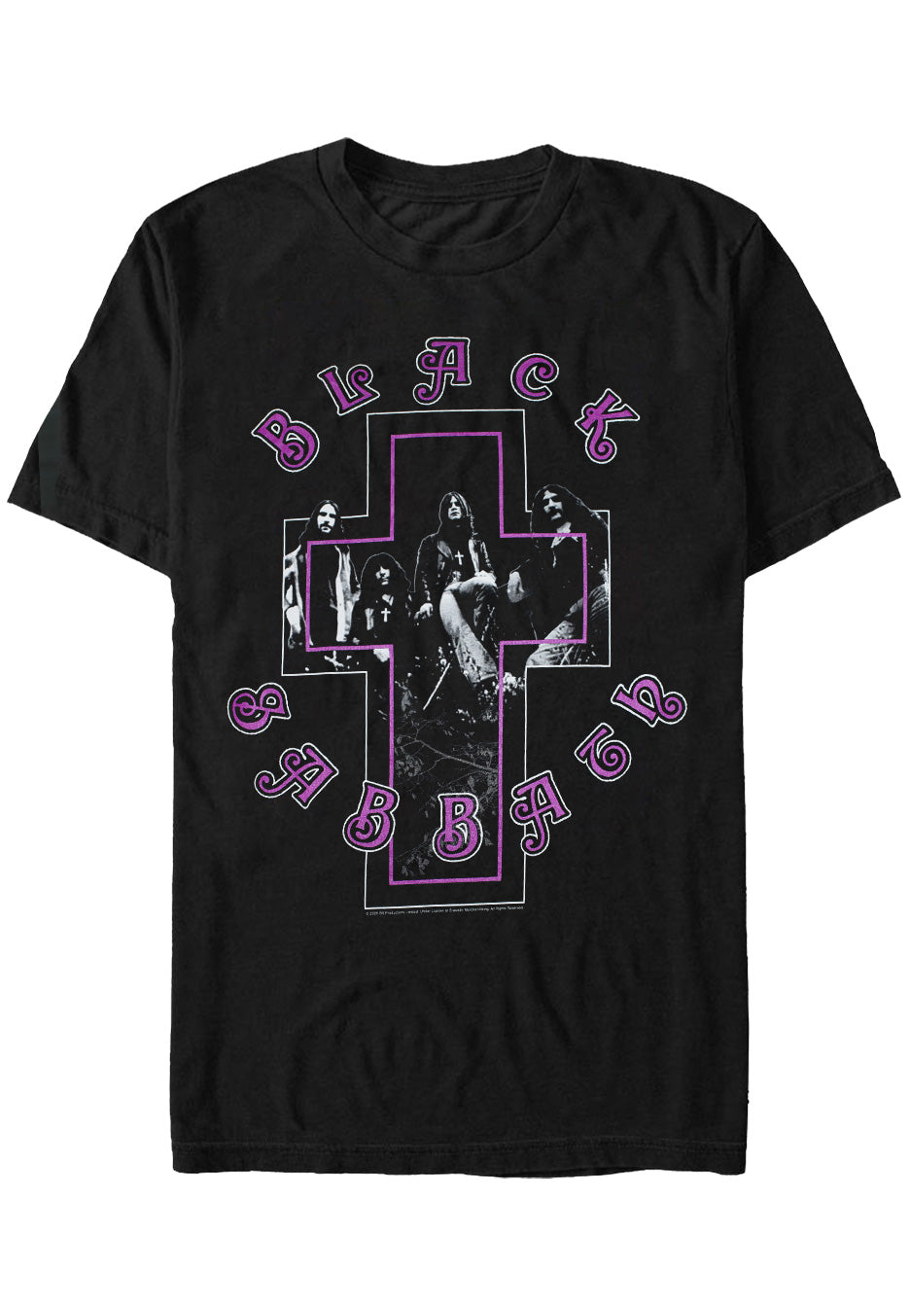 Black Sabbath - Crucifix Band - T-Shirt Get To Buy Cheap Pice