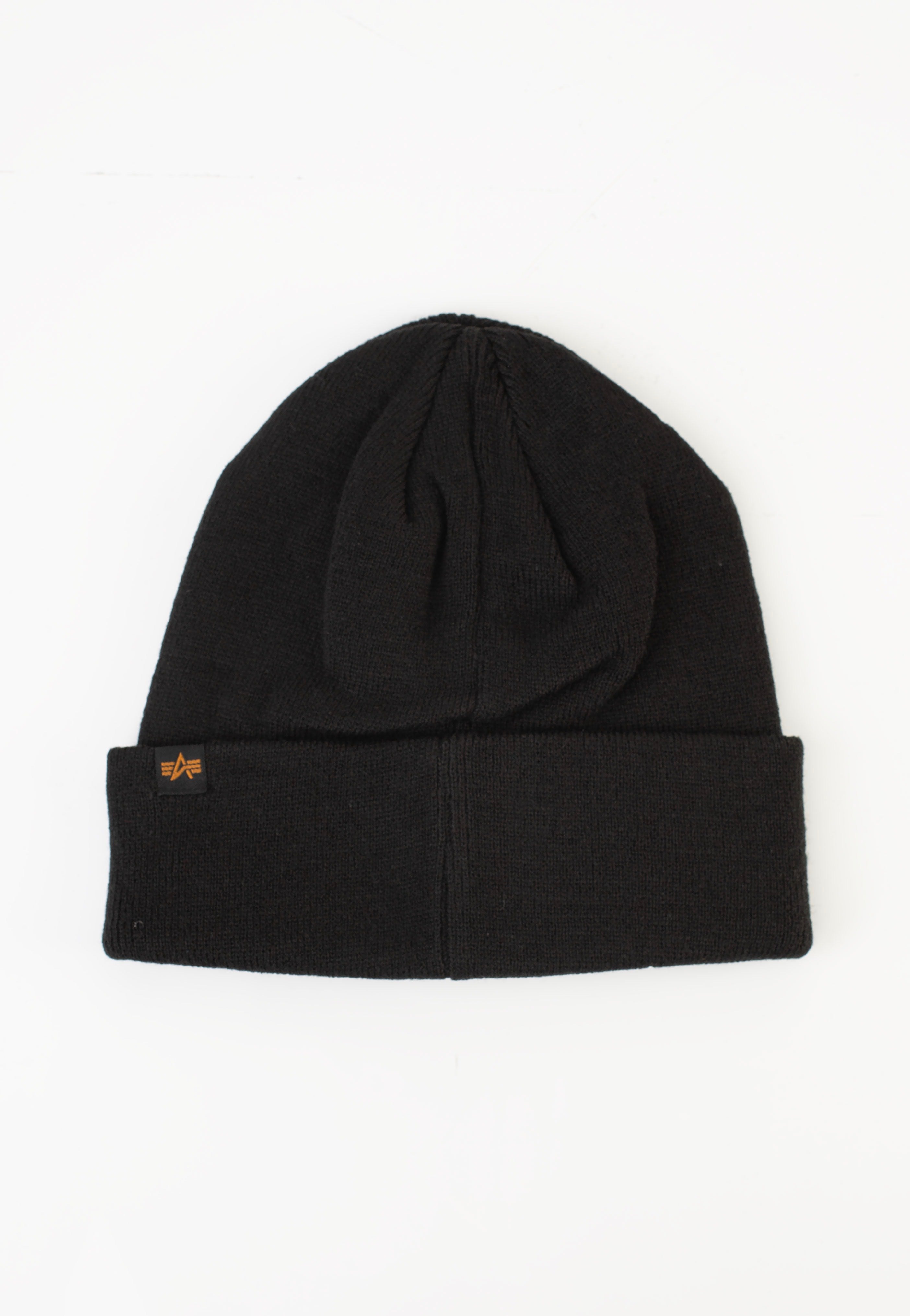 Alpha Industries - 3D Black - Beanie 100% Original Cheap Pice