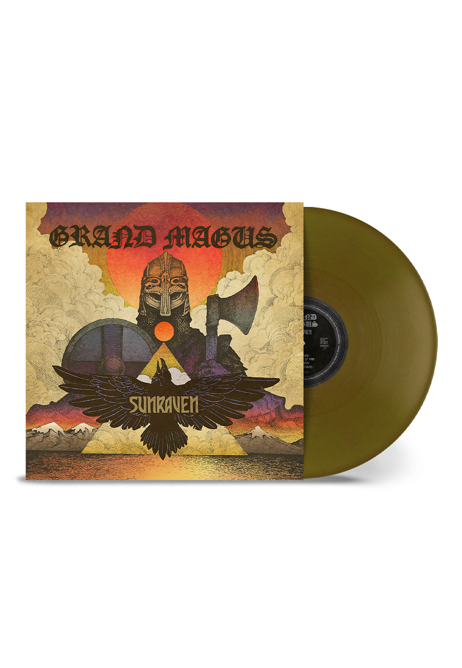 Grand Magus - Sunraven Gold - Colored Vinyl Cheap Sale Supply