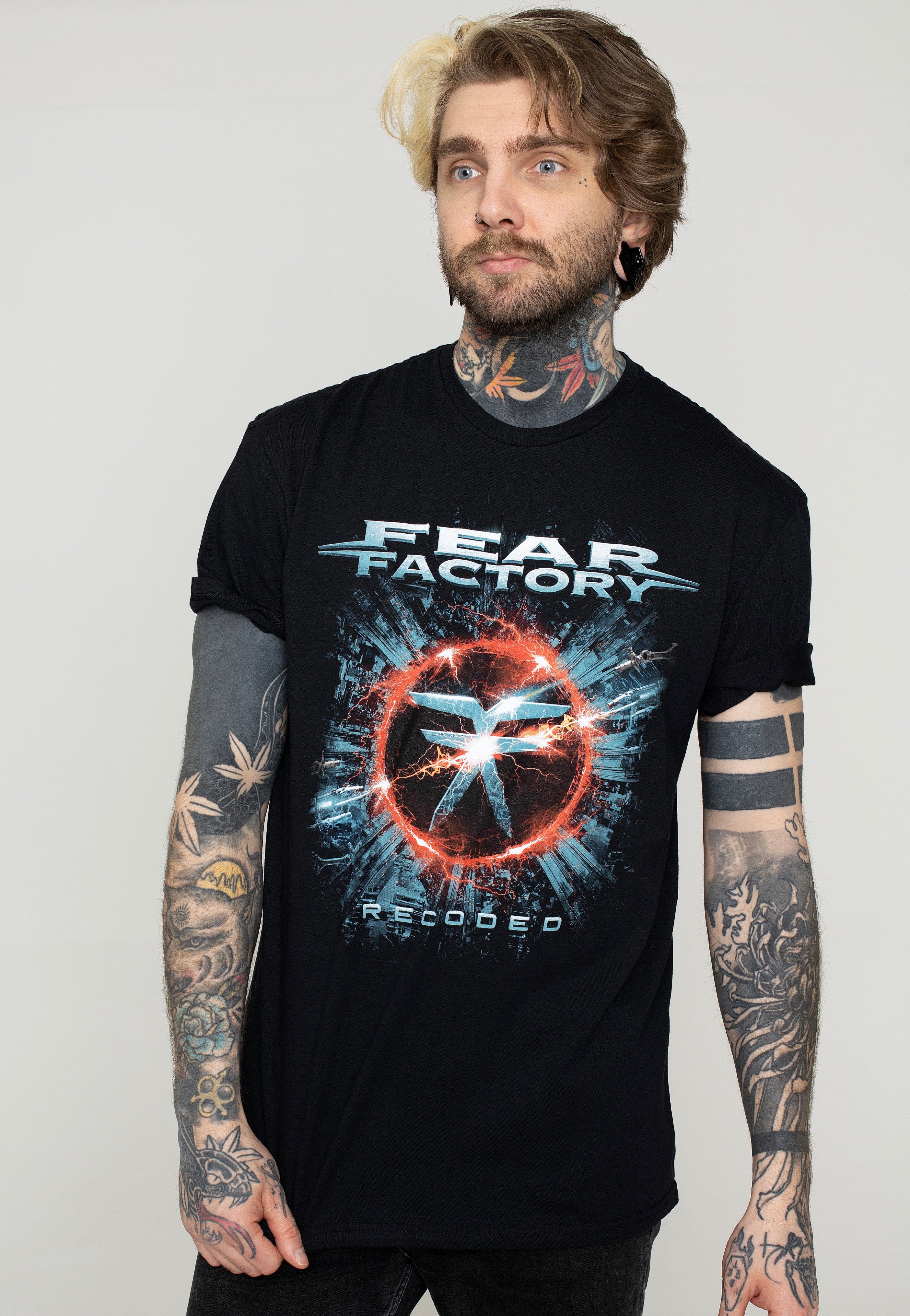 Fear Factory - Recoded - T-Shirt Clearance Footaction