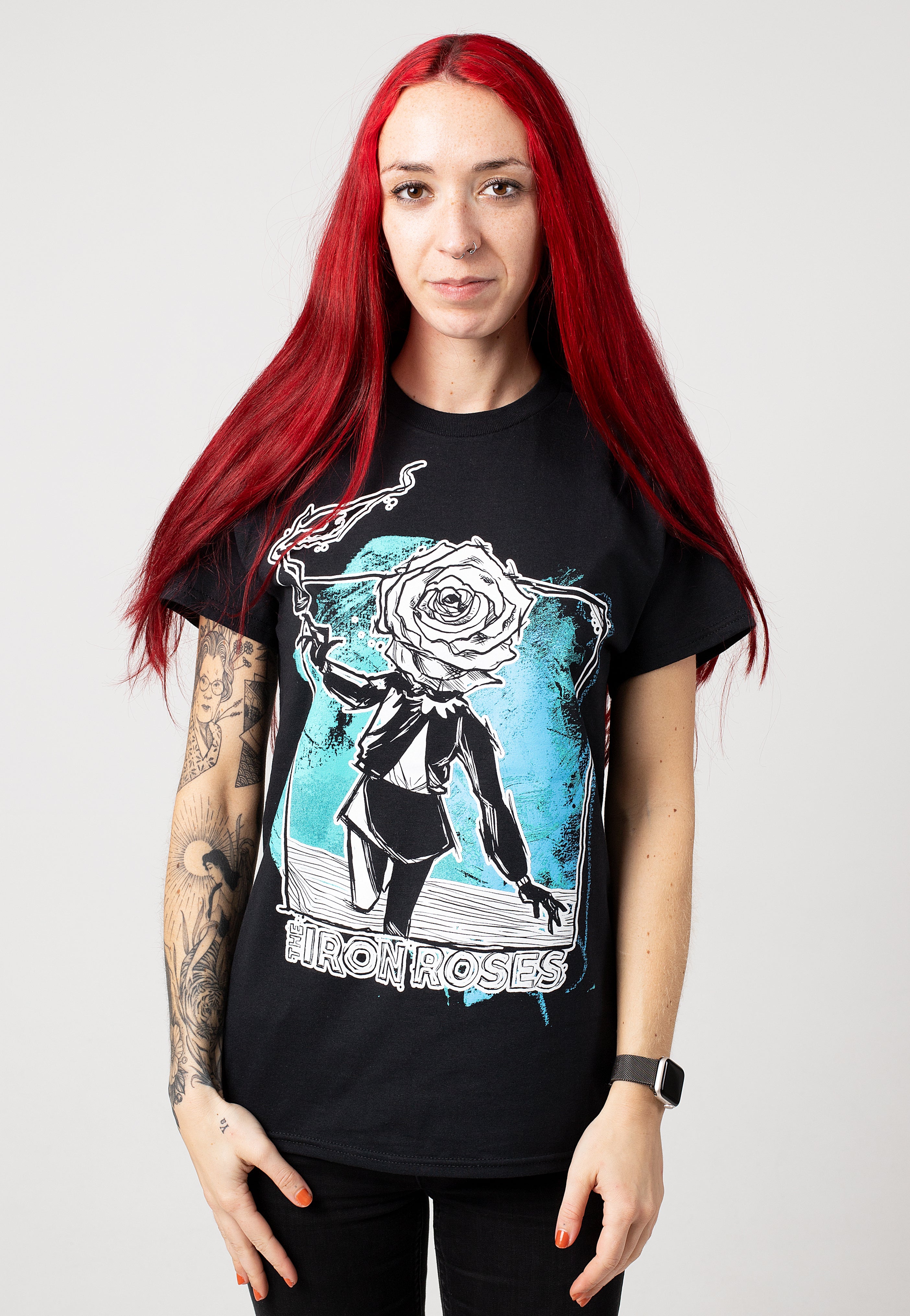 The Iron Roses - Riot Girl - T-Shirt Buy Cheap Low Shipping