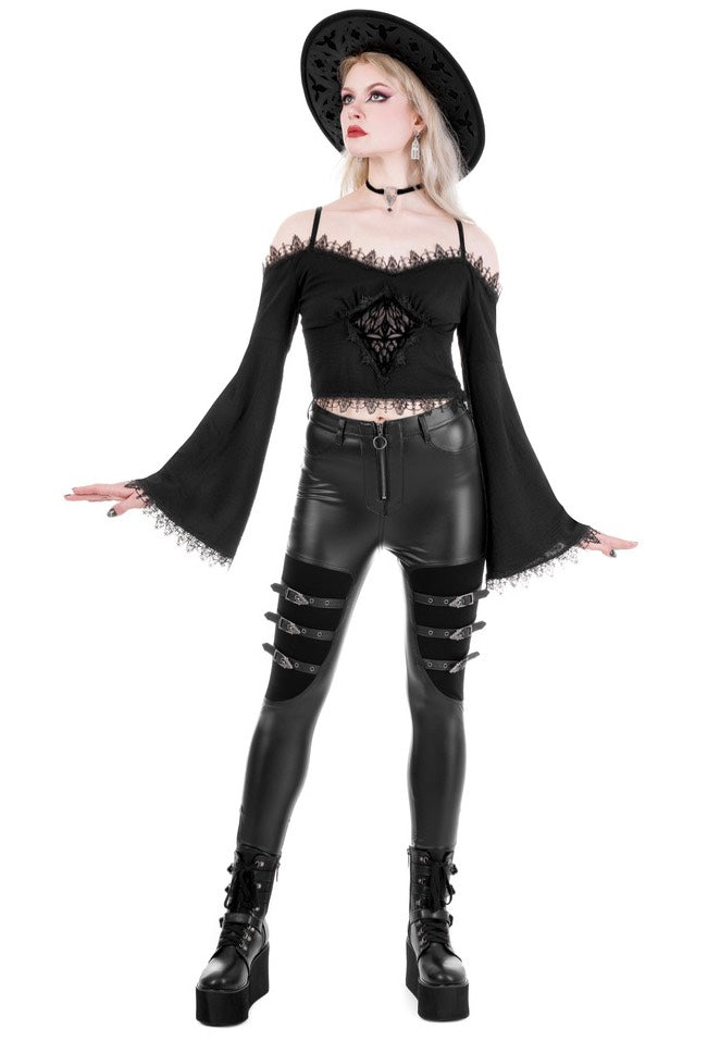 Restyle - Delphyne Black - Top Free Shipping Outlet