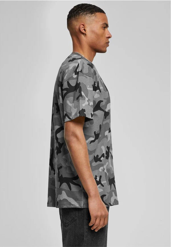 Urban Classics - Heavy Oversized Dark Camo - T-Shirt Cheap With Mastercard