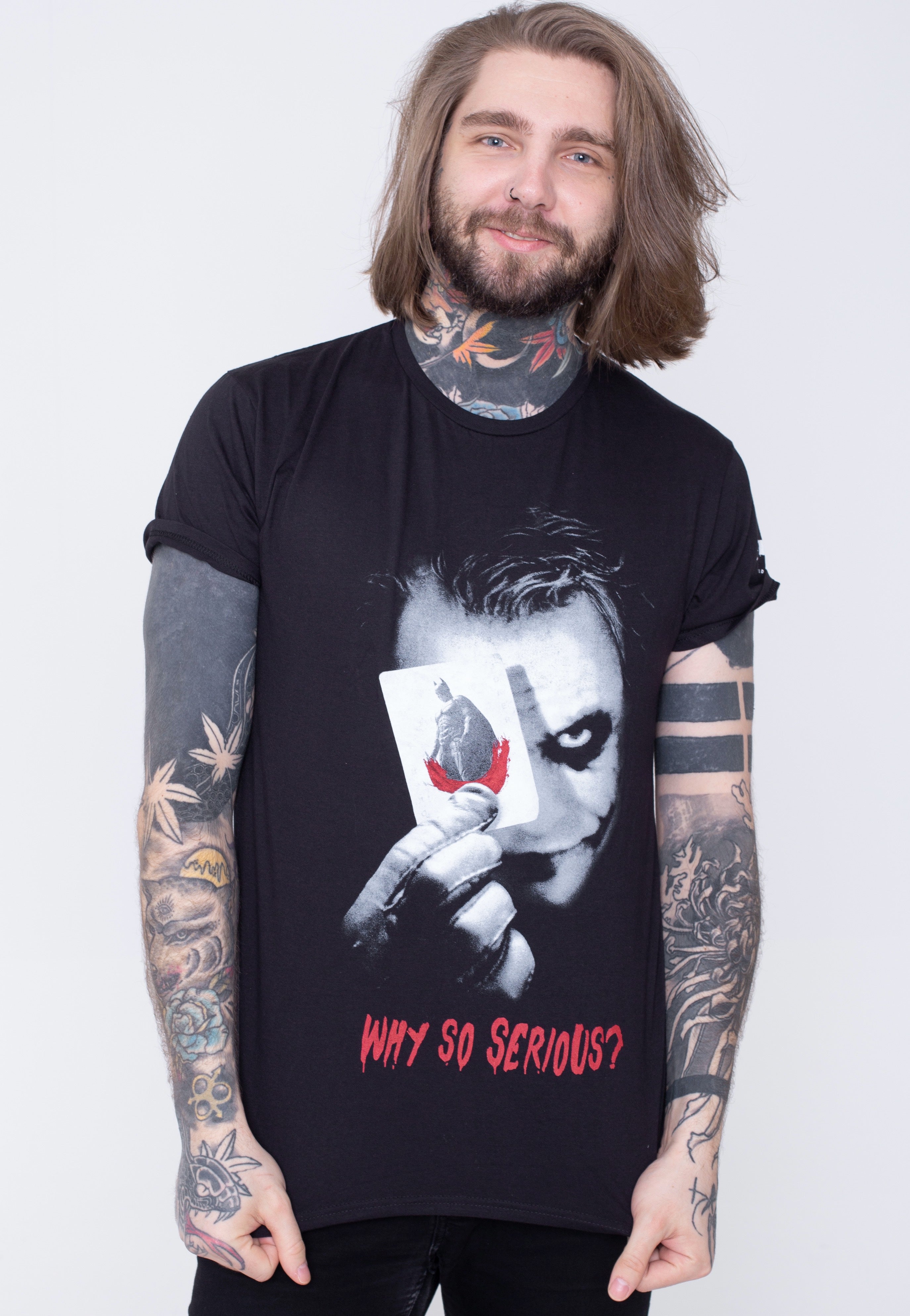 Joker - Why So Serious - T-Shirt Buy Cheap Release Dates