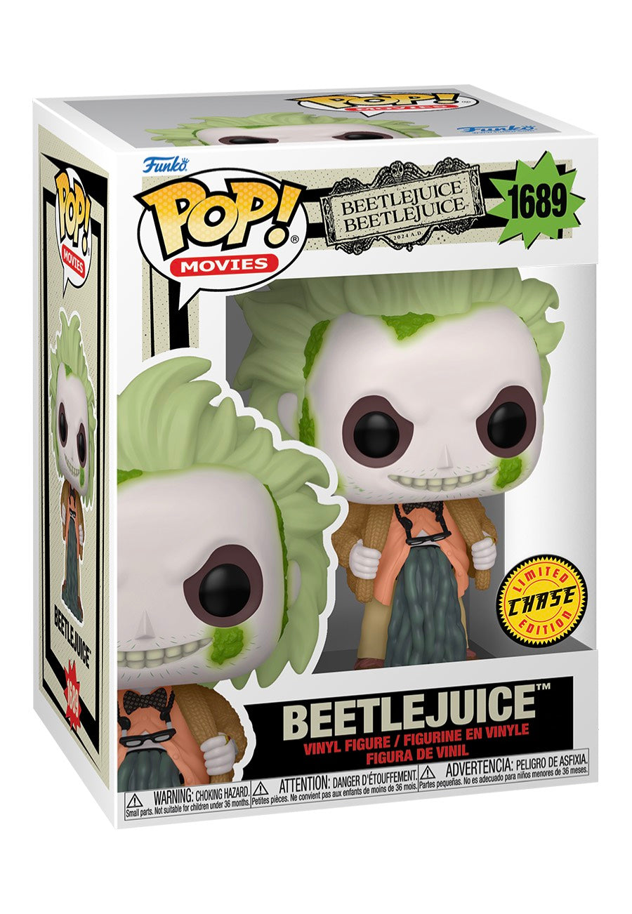 Beetlejuice - Beetlejuice 2 w/ Chase POP! Vinyl - Funko Pop Limited Edition Sale Online