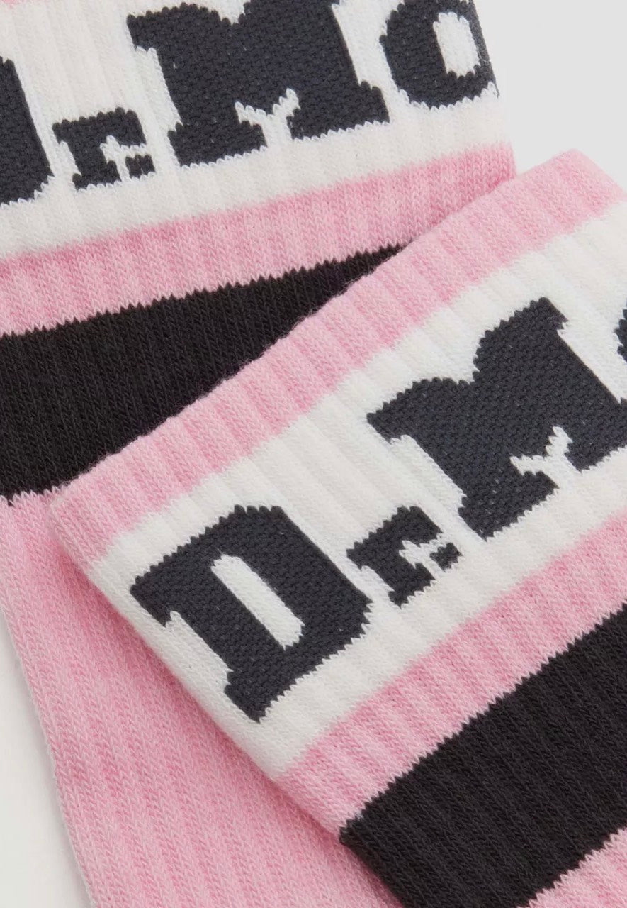 Dr. Martens - Athletic Logo Fondant Pink - Socks Get To Buy