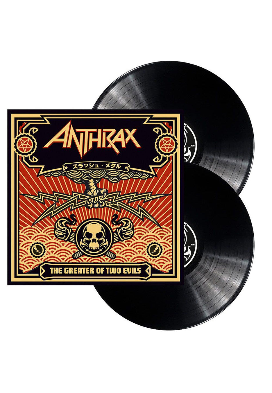 Anthrax - The Greater Of Two Evils - 2 Vinyl How Much Sale Online