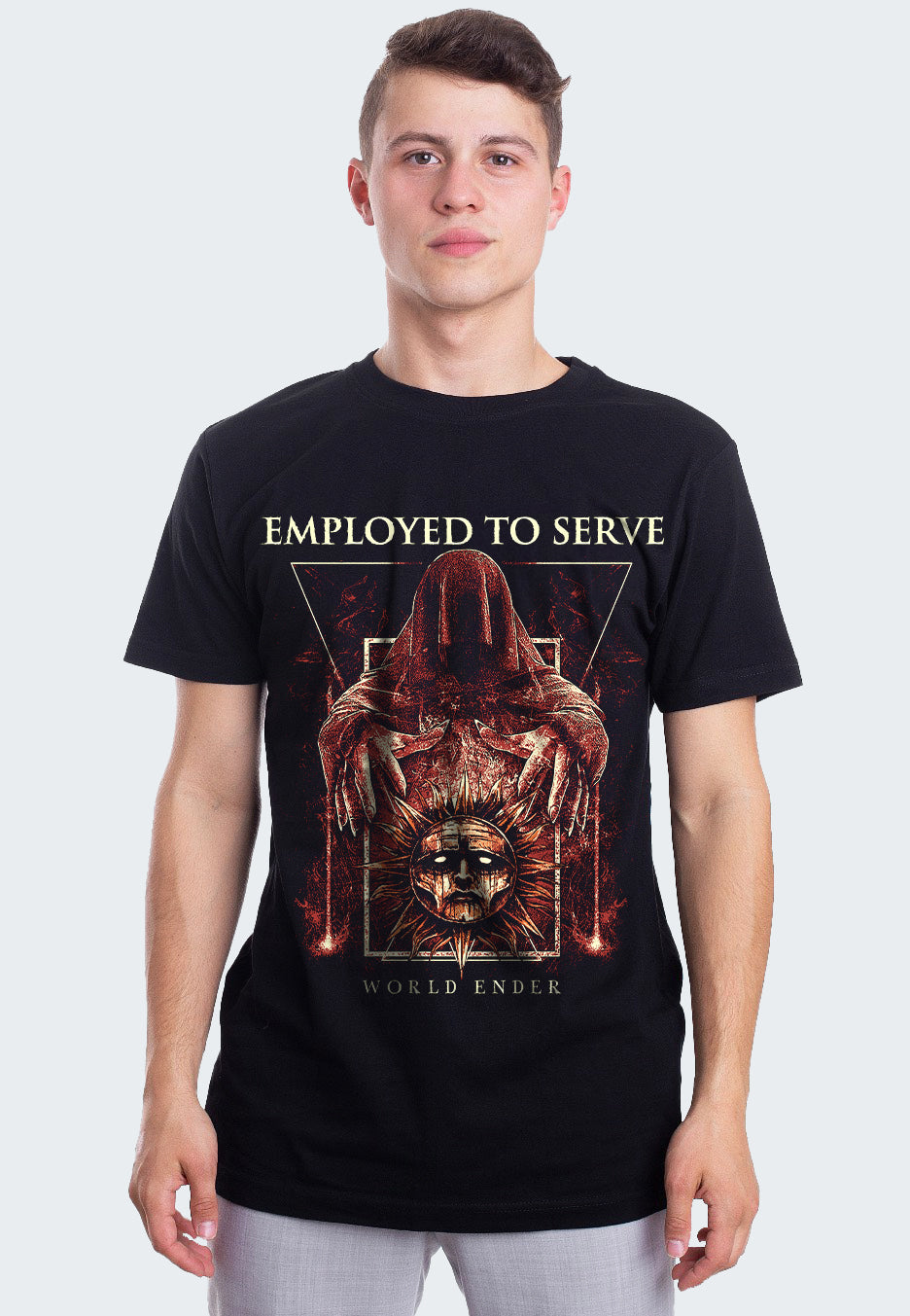 Employed To Serve - World Ender - T-Shirt Discount Authentic