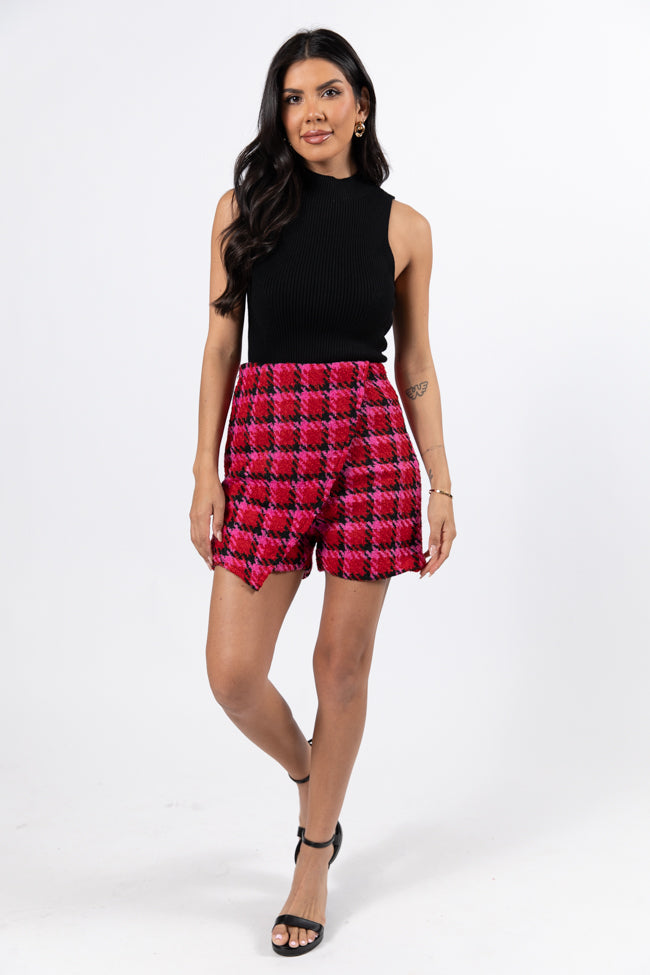 That's Life Multi Houndstooth Skort FINAL SALE