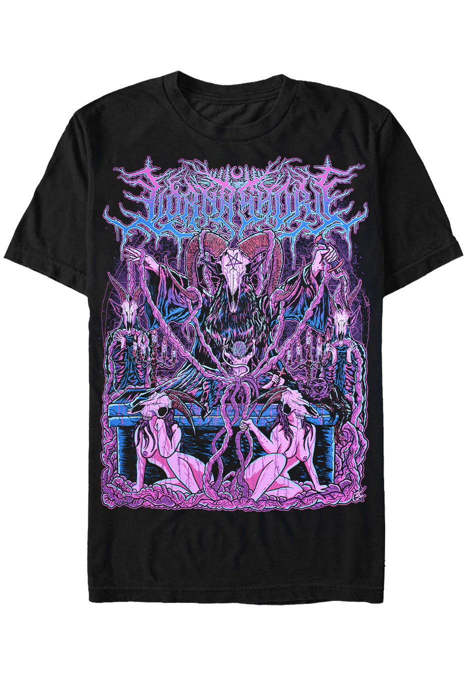 Lorna Shore - Pink Goat - T-Shirt Cheap Sale Websites