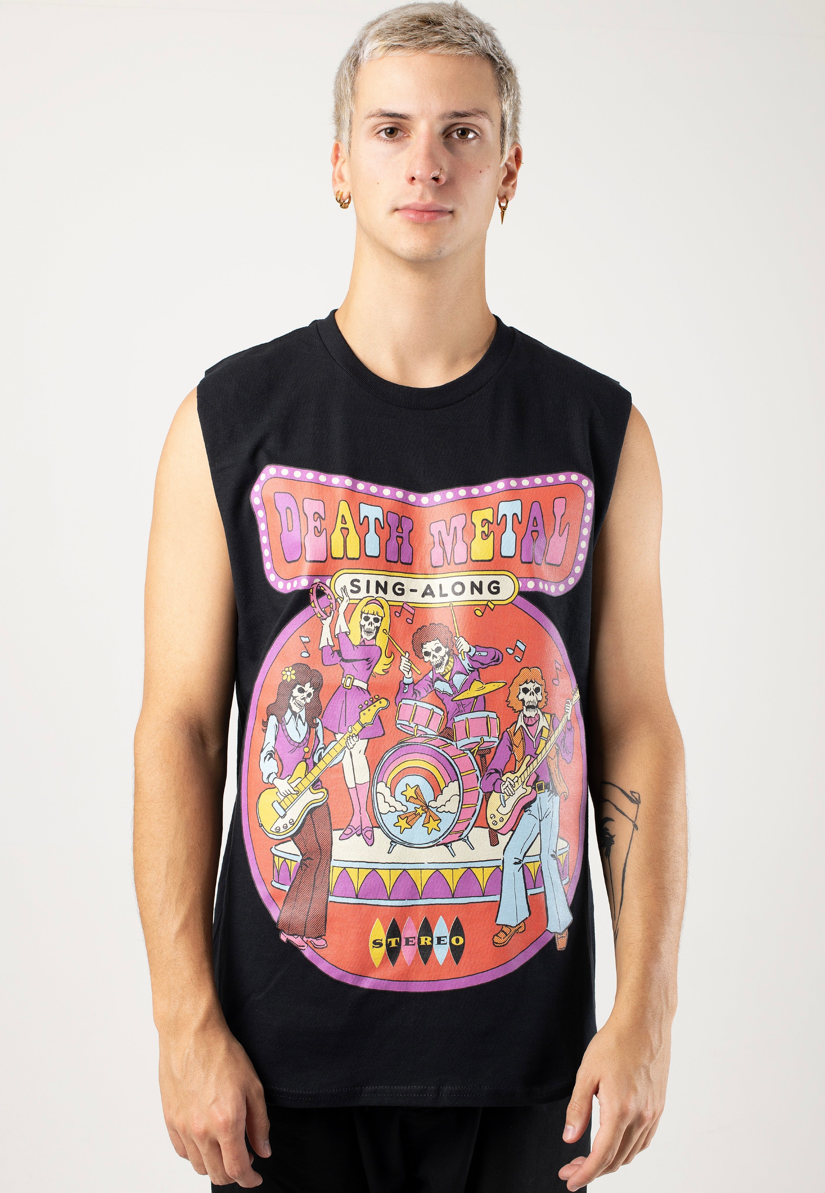 Steven Rhodes - Death Metal Sing Along - Sleeveless Discount Big Sale