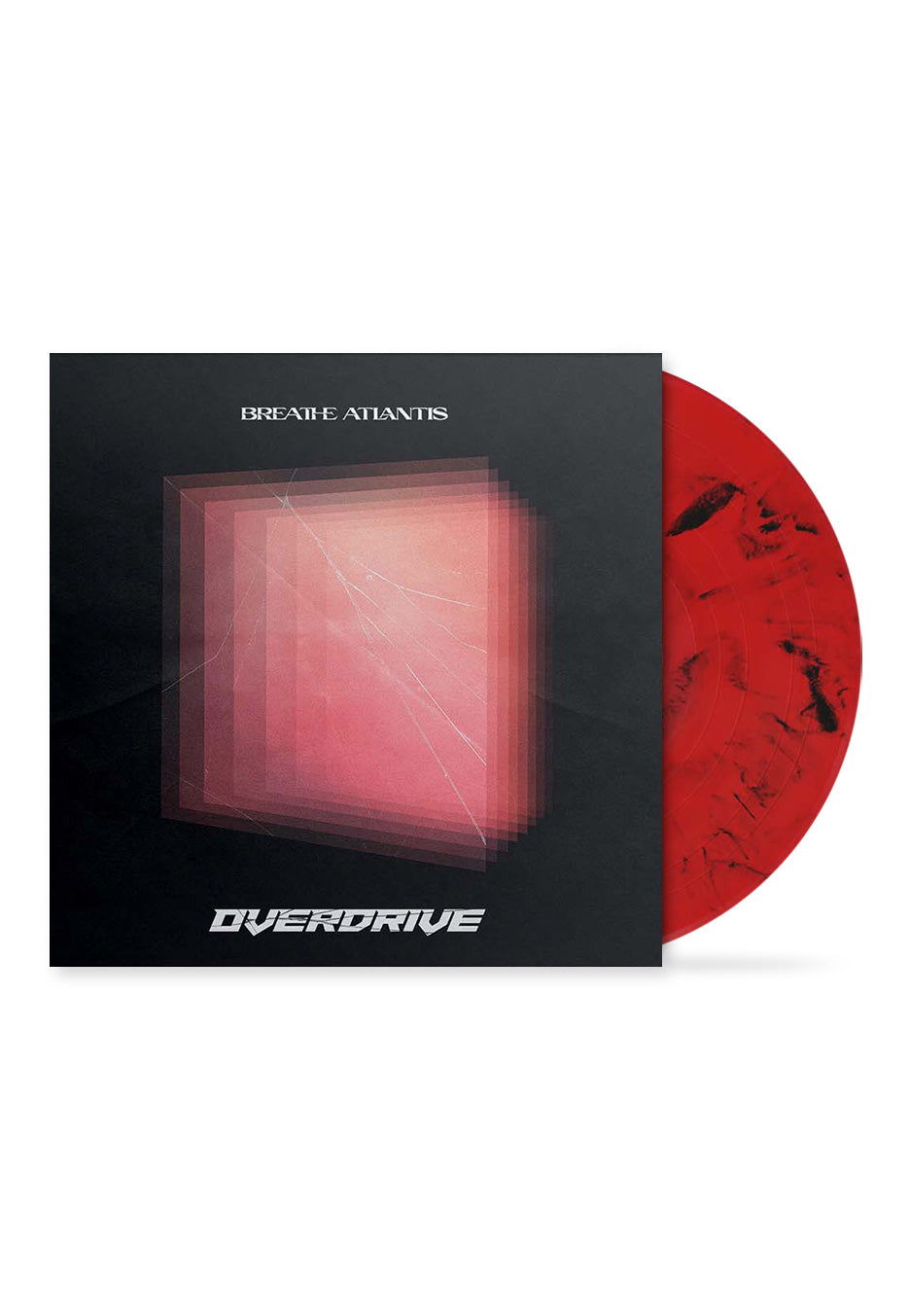 Breathe Atlantis - Overdrive Red Transparent / Black - Marbled Vinyl Shop For Cheap Online