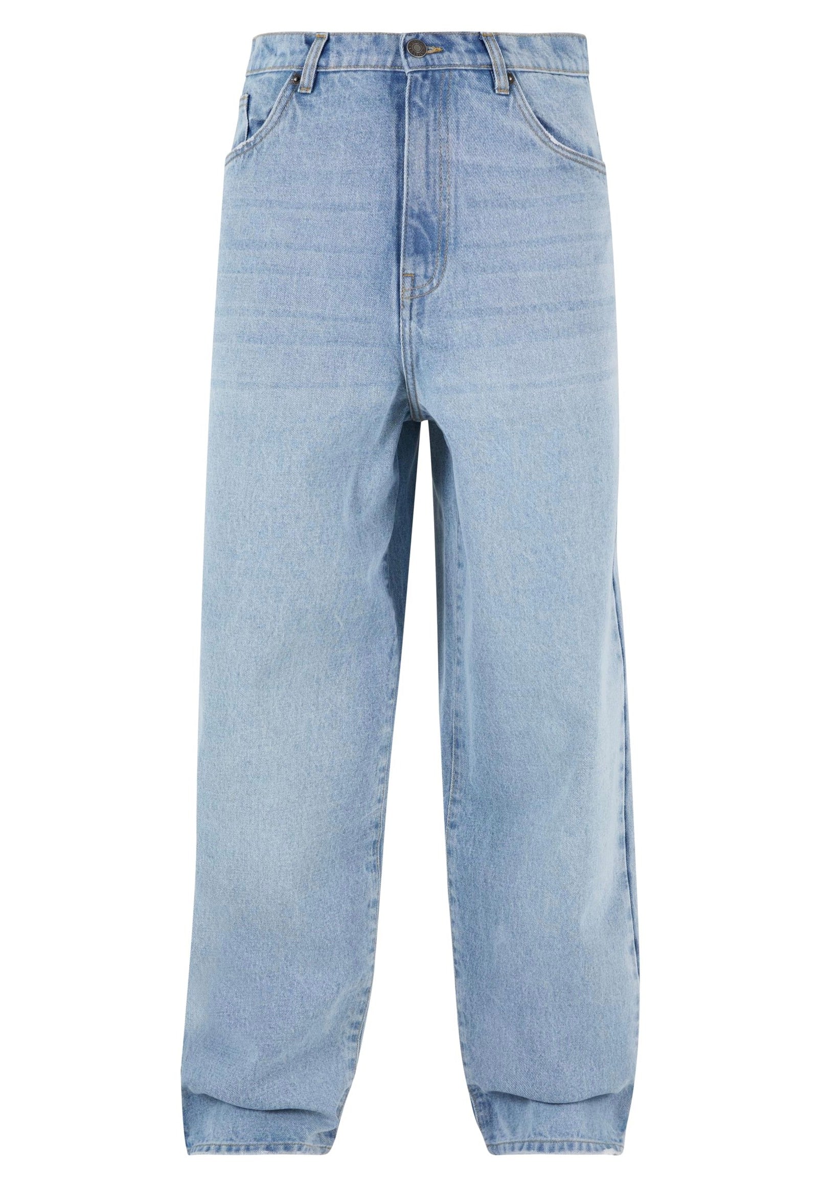 Urban Classics - Heavy Ounce Baggy Fit New Light Blue Washed - Jeans For Cheap Online