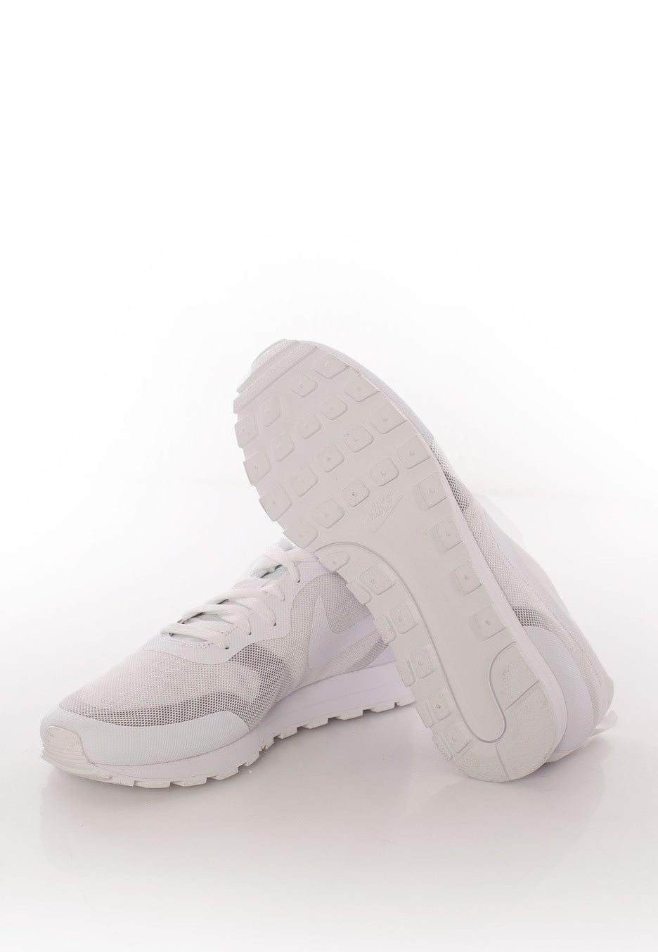 Nike - MD Runner 2 19 White/White/Platinum Tint - Shoes High Quality Cheap Pice