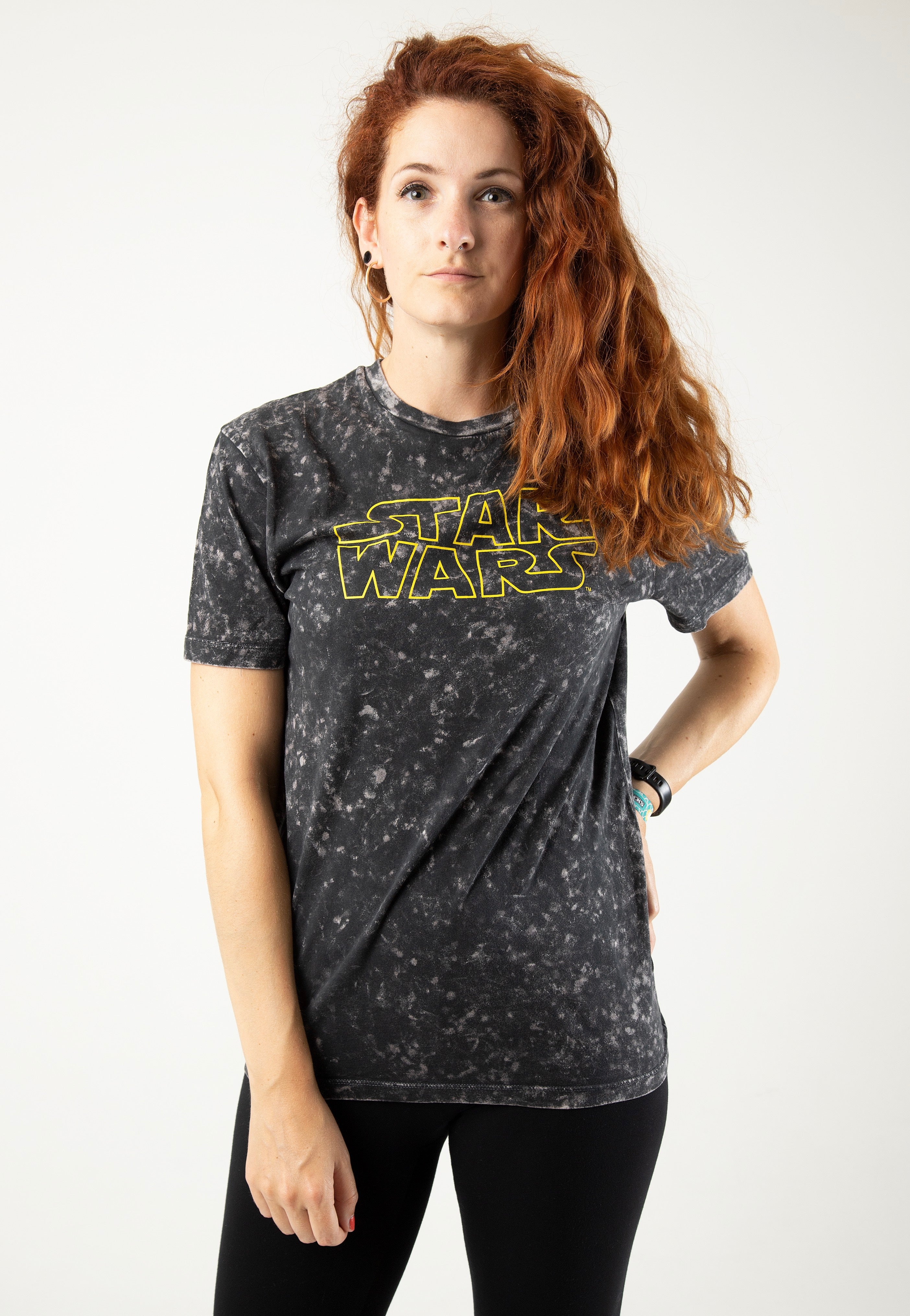 Star Wars - In A Galaxy Far Away Charcoal - T-Shirt Outlet Store Locations