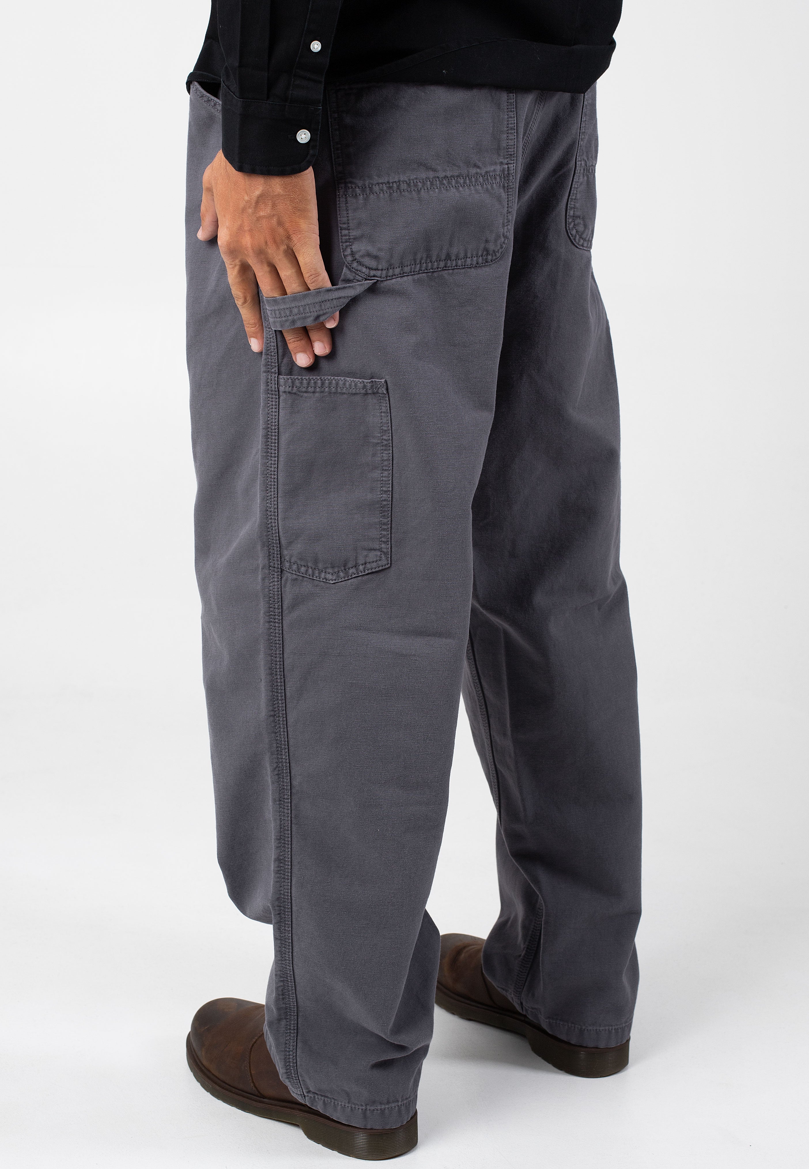 Carhartt WIP - Og Single Knee Stone Dyed Graphite - Pants Find Great Cheap Online