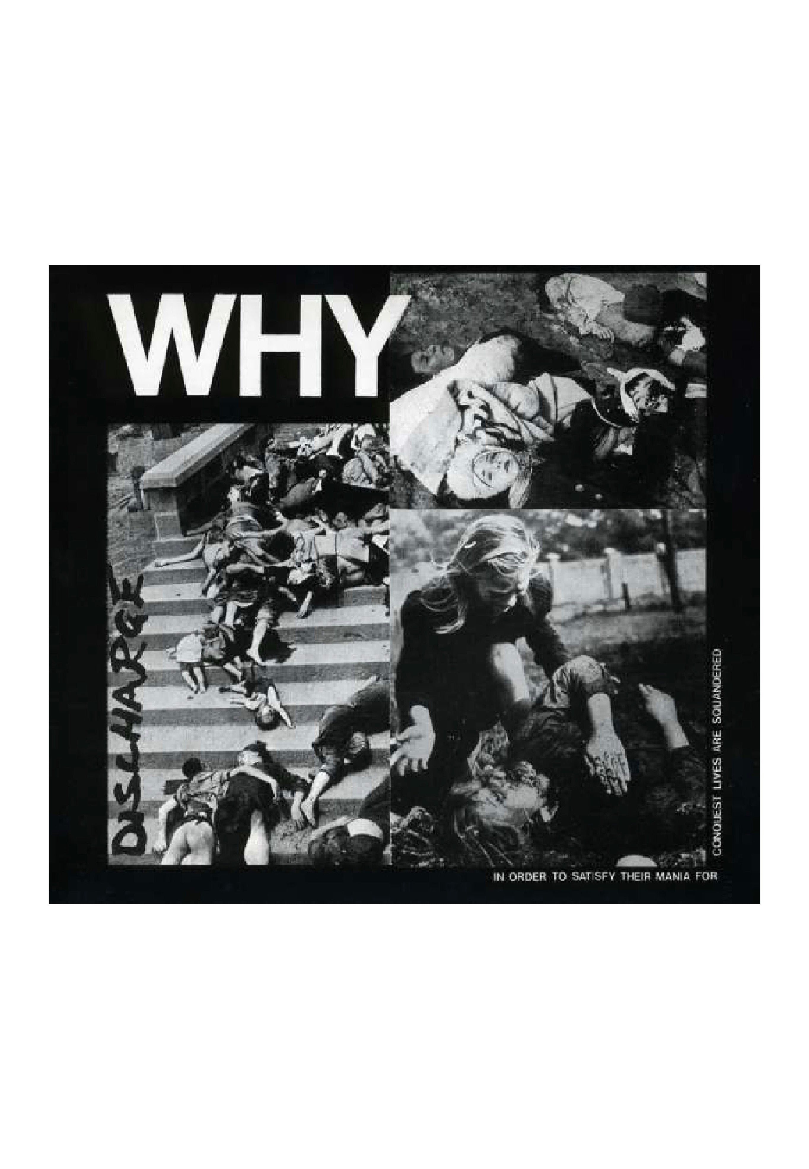 Discharge - Why (Deluxe) - Digipak CD Cheap 100% Original