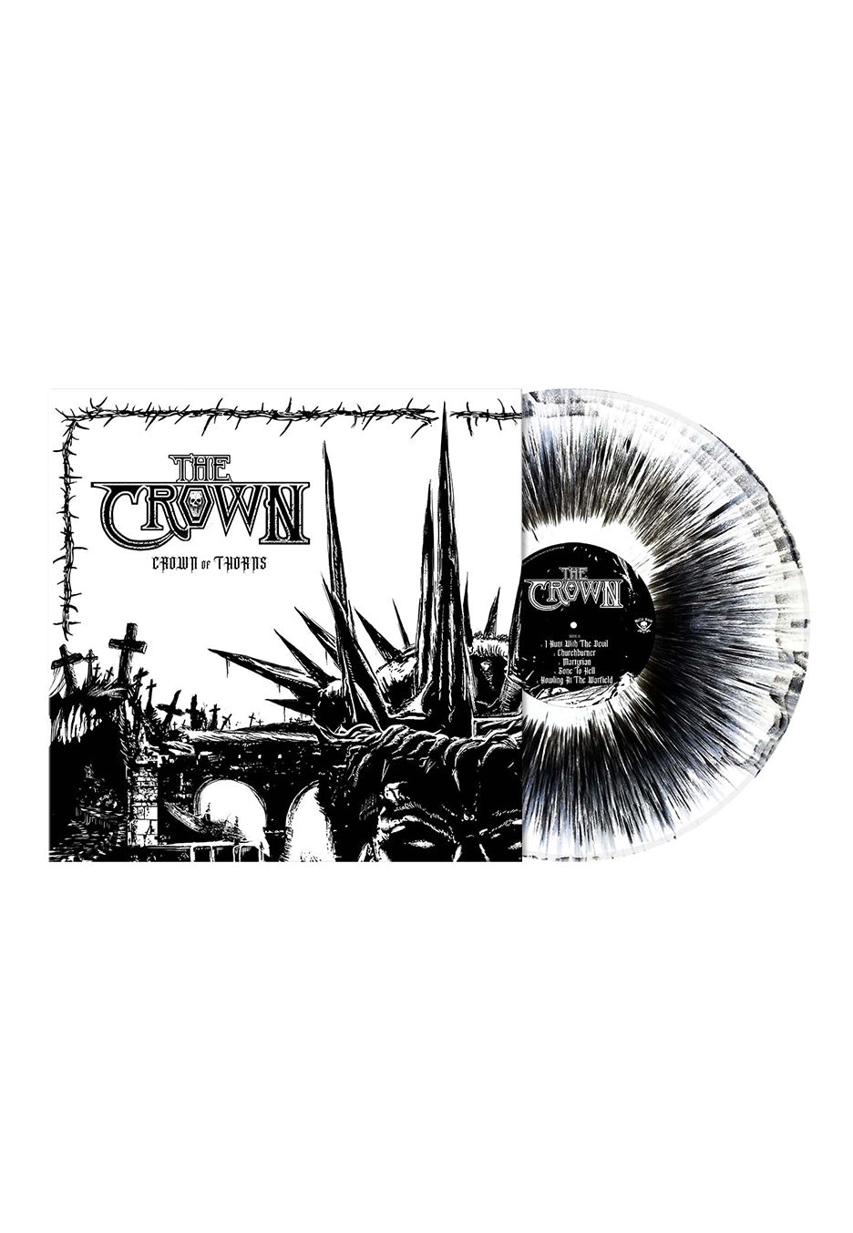 The Crown - Crown Of Thorns Ltd. White Blackdust - Colored Vinyl Sale Browse