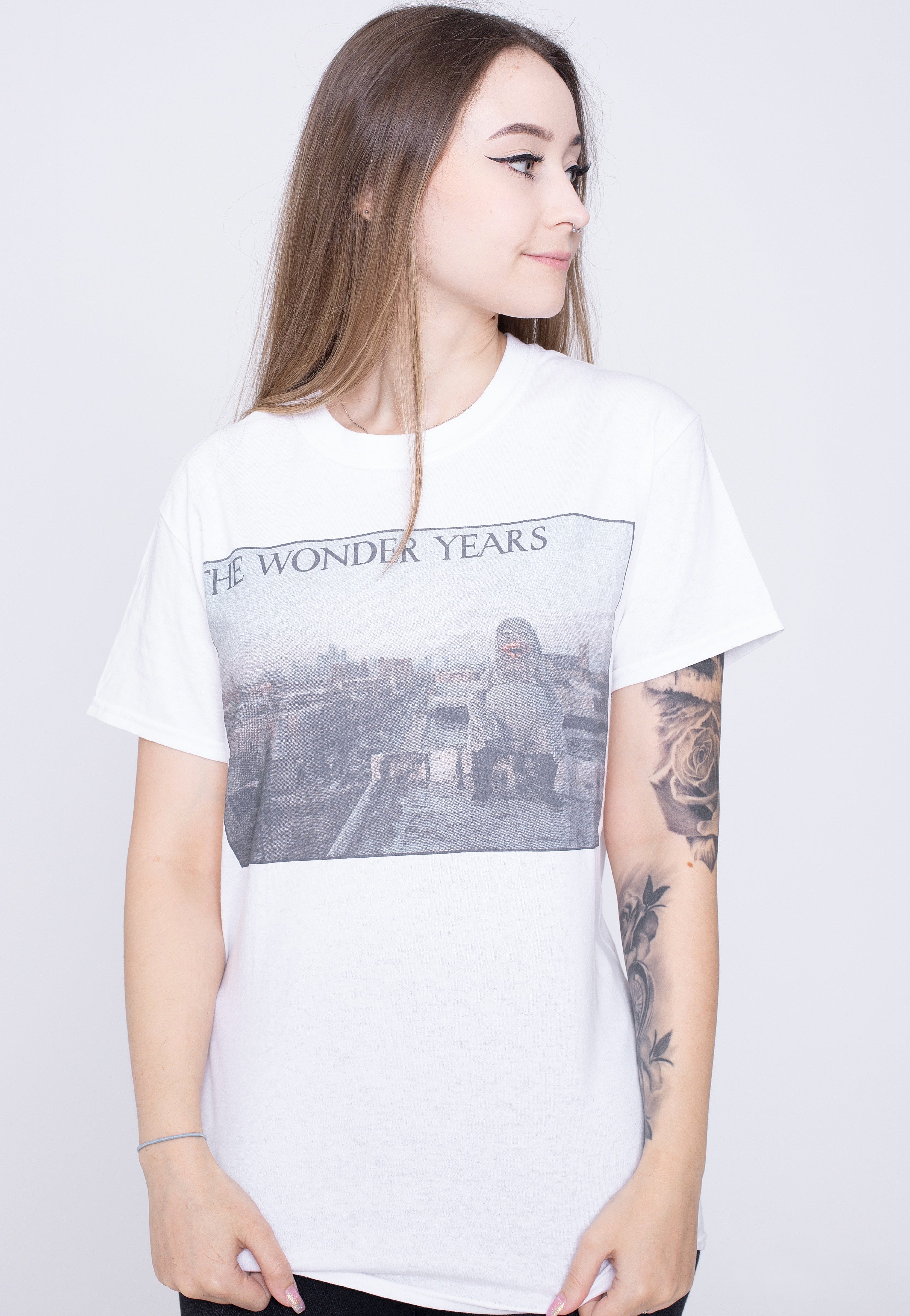 The Wonder Years - Rooftop White - T-Shirt Discount Supply