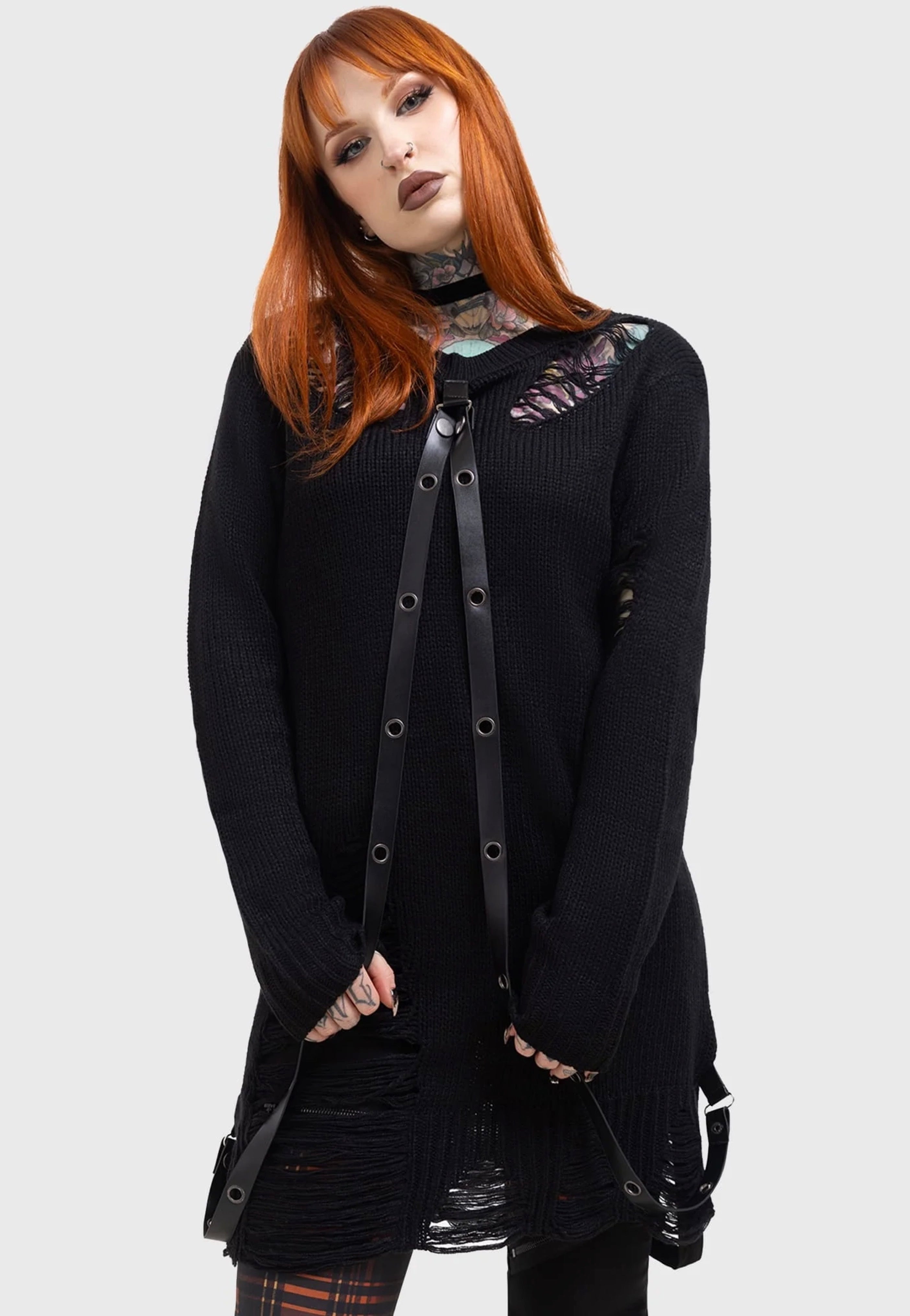 Killstar - Lunar Grit Black - Pullover Discount Shop