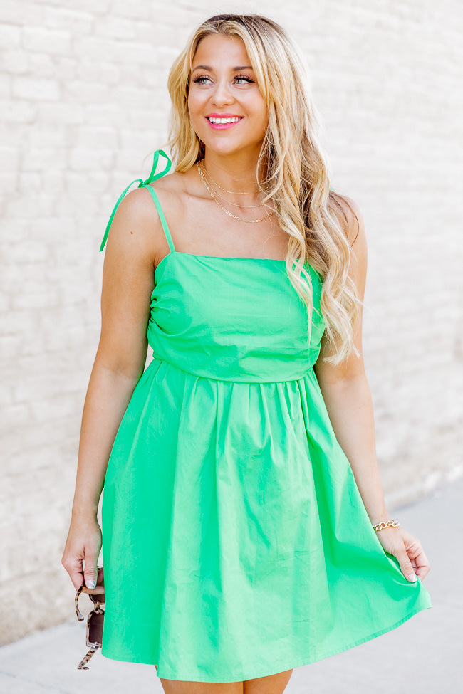 Only Desire Kelly Green Mini Dress FINAL SALE Sale Pick A Best