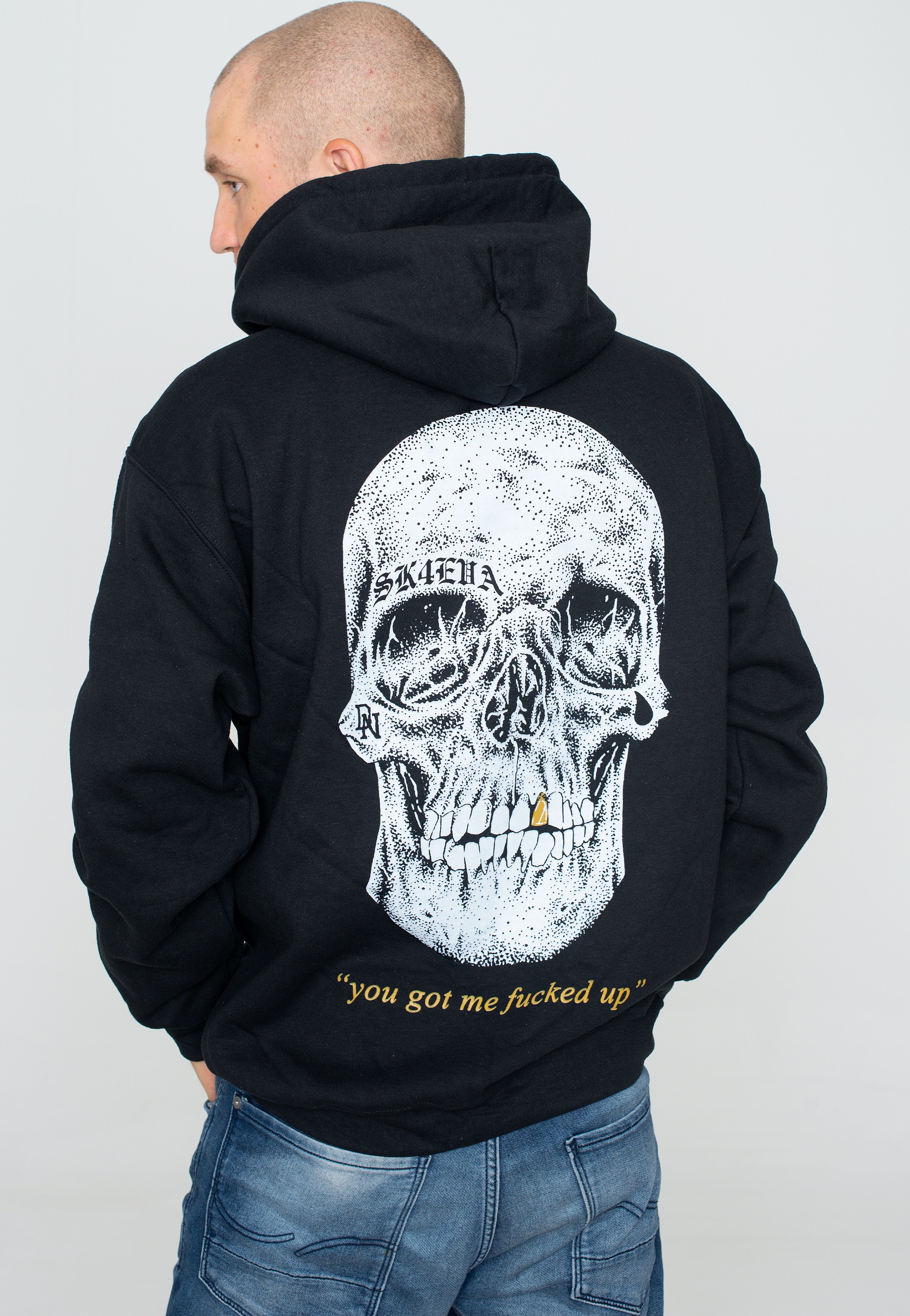 Deez Nuts - Golden Smile Skull - Hoodie Discount Great Deals