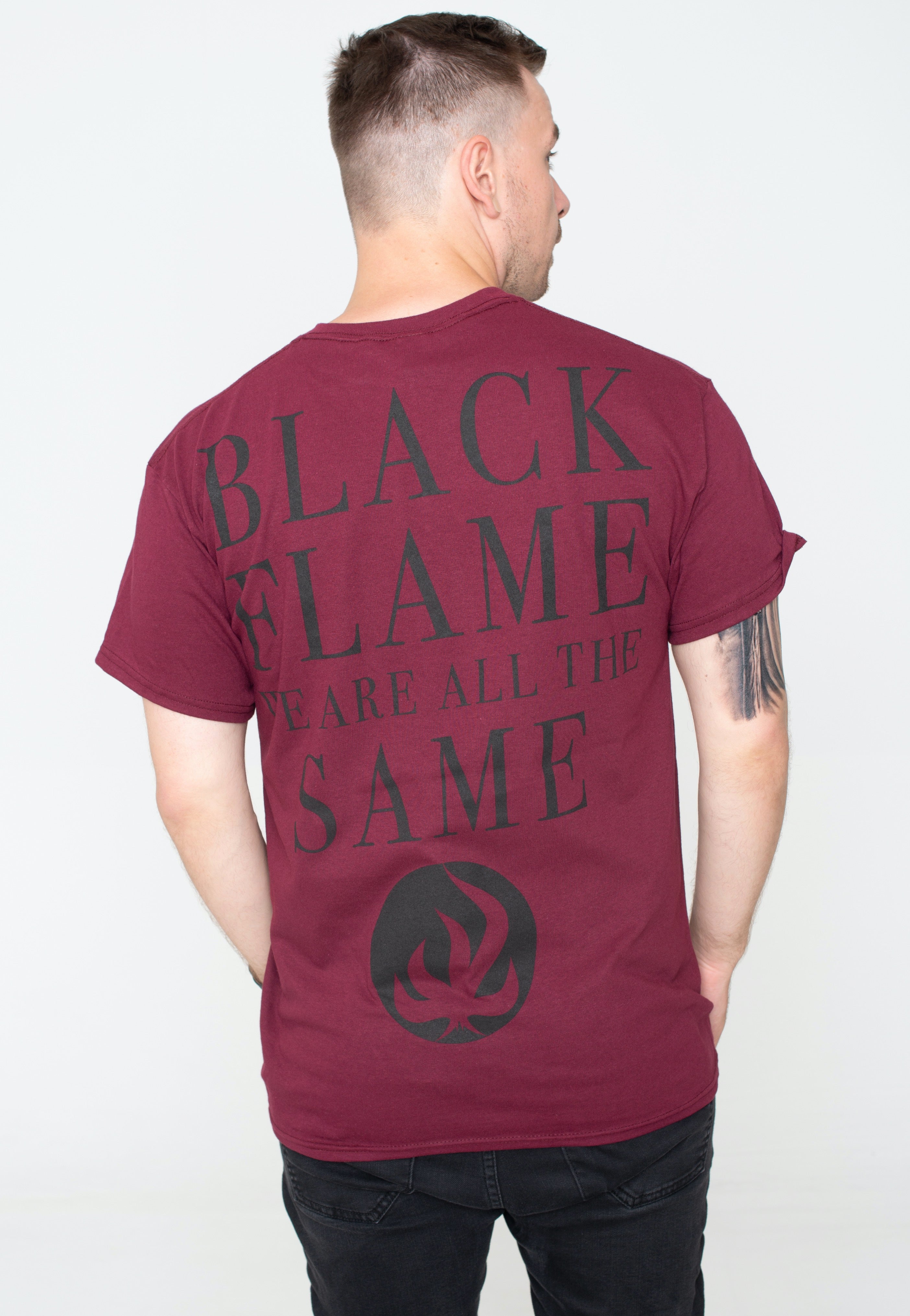 Bury Tomorrow - Black Flame Maroon - T-Shirt Shipping Outlet Store Online