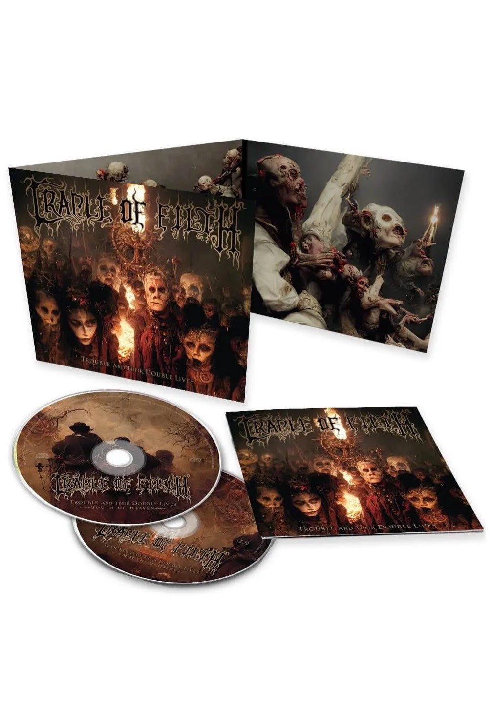 Cradle Of Filth - Trouble And Their Double Lives - Digipak 2 CD Clearance Online Official Site