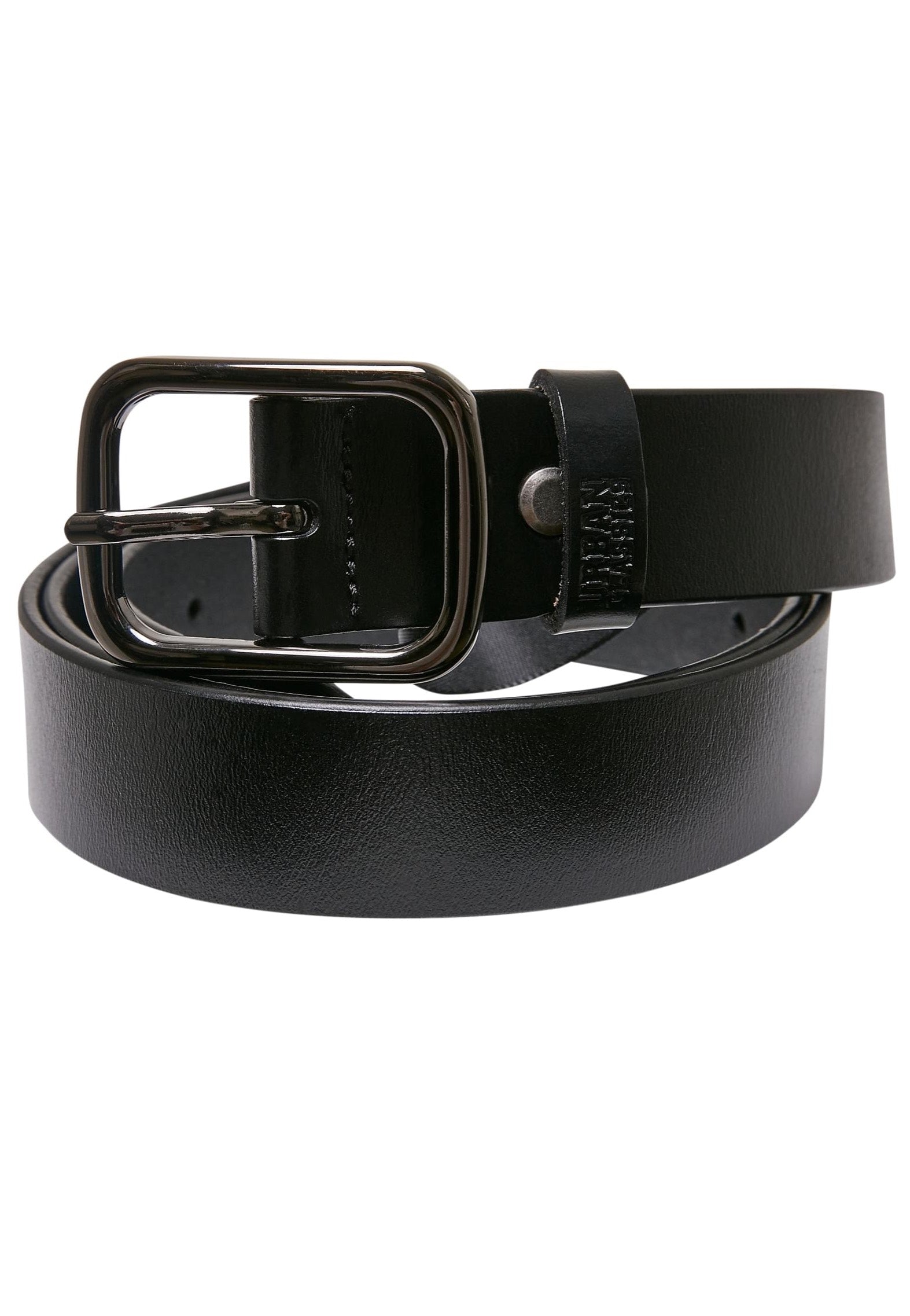 Urban Classics - Synthetic Leather Thorn Buckle Business Black - Belt Get To Buy Sale Online