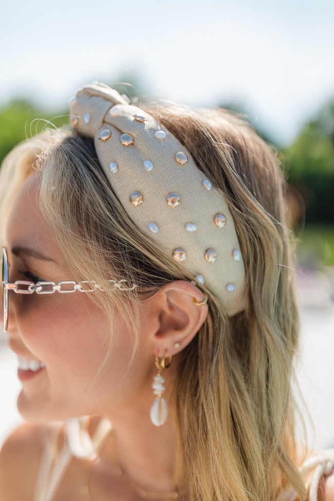 Shell Summer Headband Tori X Pink Lily Discount Big Discount