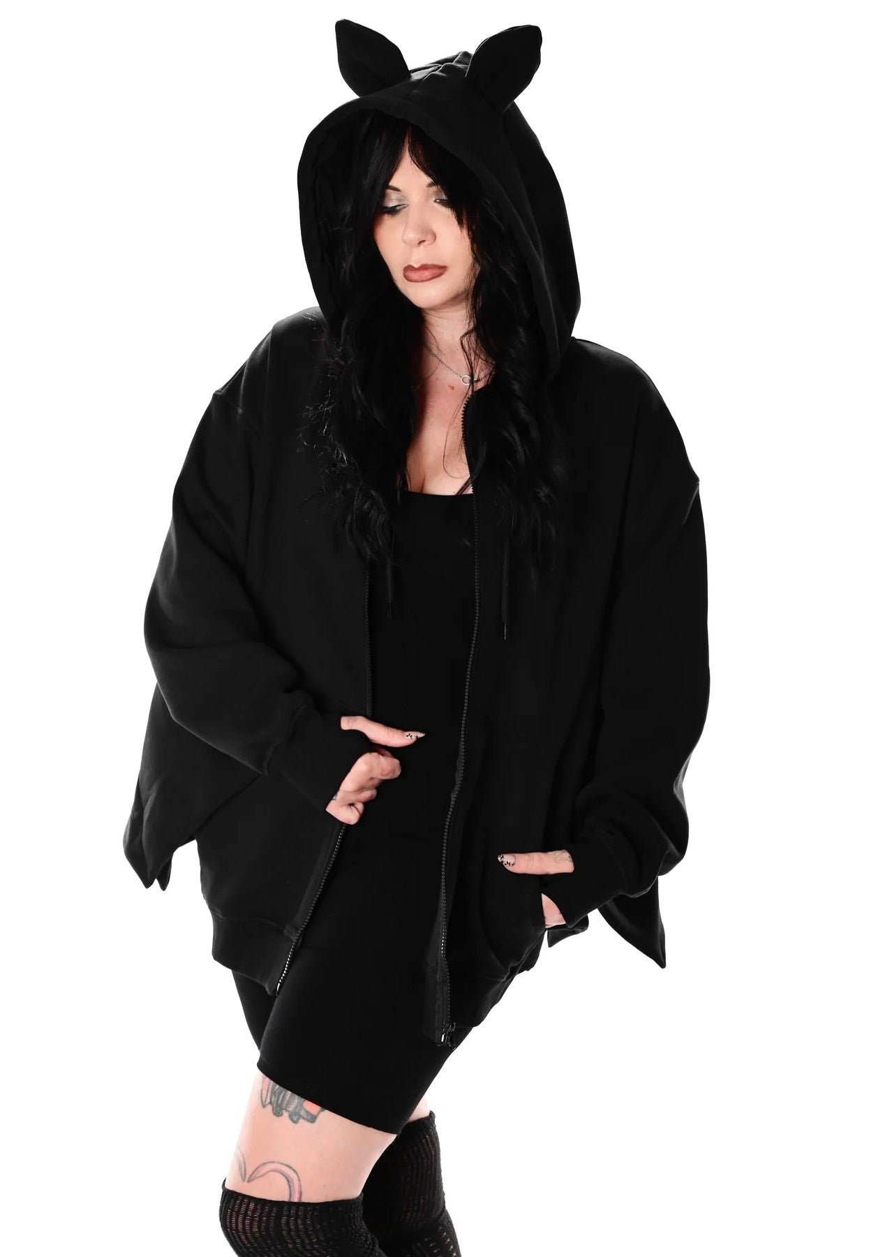 Foxblood - Batwing Black - Hoodie Finishline