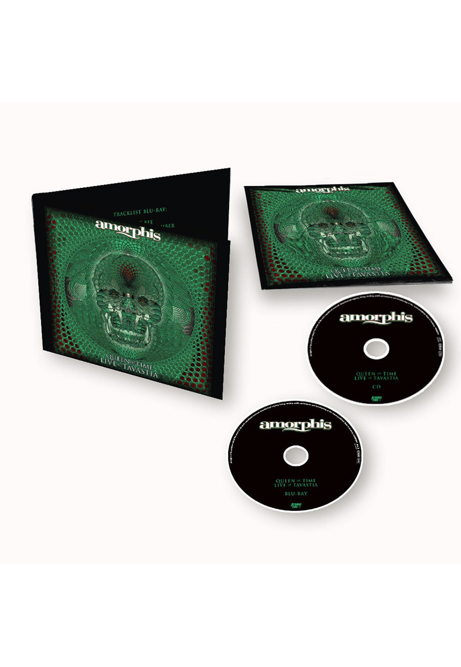 Amorphis - Queen Of Time (Live At Tavastia 2021) - Digipak 2 CD + Blu Ray Discount Pices