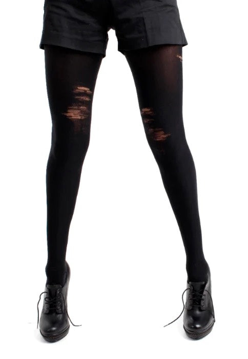 Pamela Mann - Bruised Opaque Black - Tights Free Shipping Low Cost