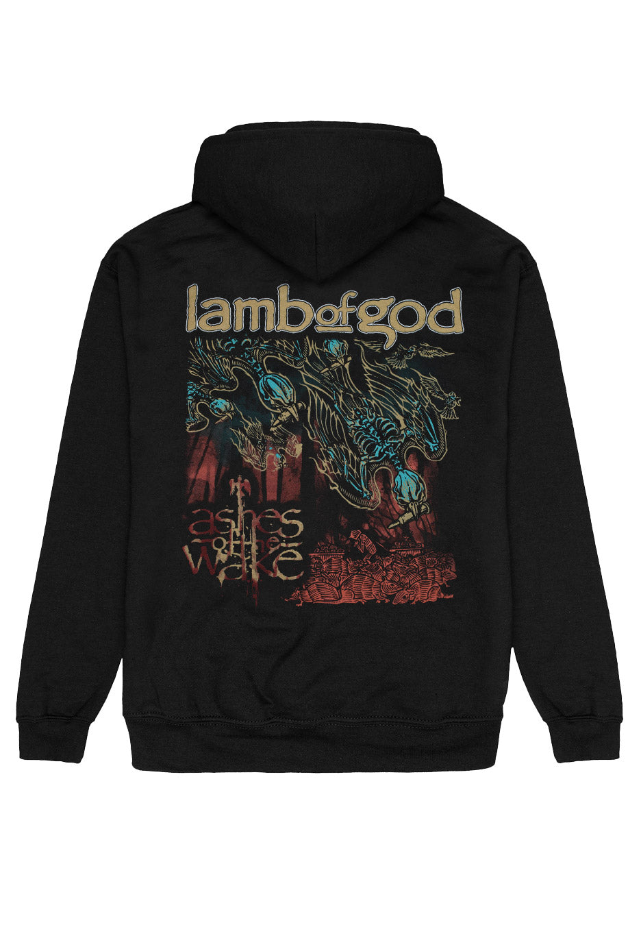 Lamb Of God - Ashes Of The Wake Album Cover - Zipper Sale Footlocker