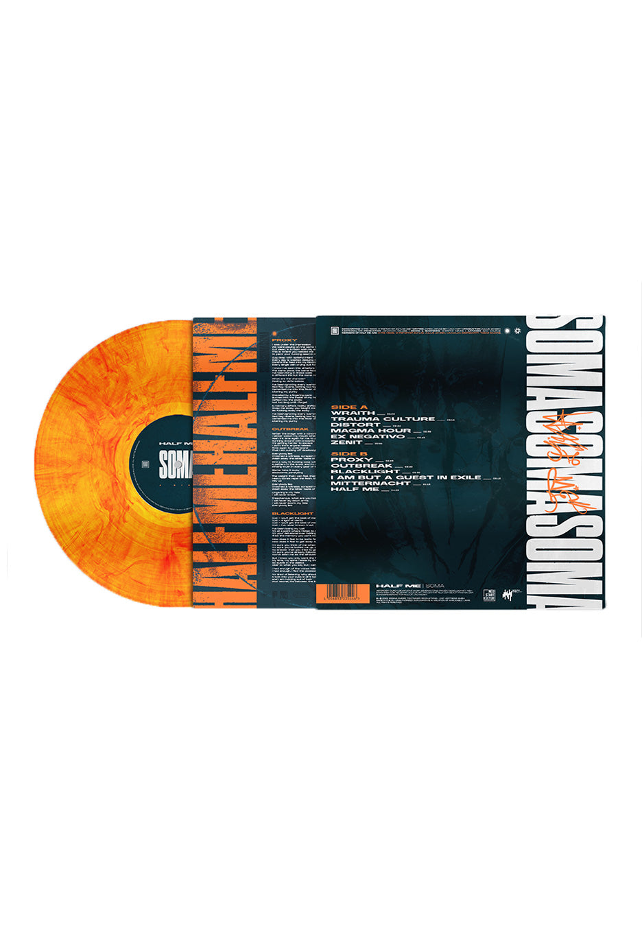 Half Me - SOMA Ltd. Orange - Marbled Vinyl Sale Recommend