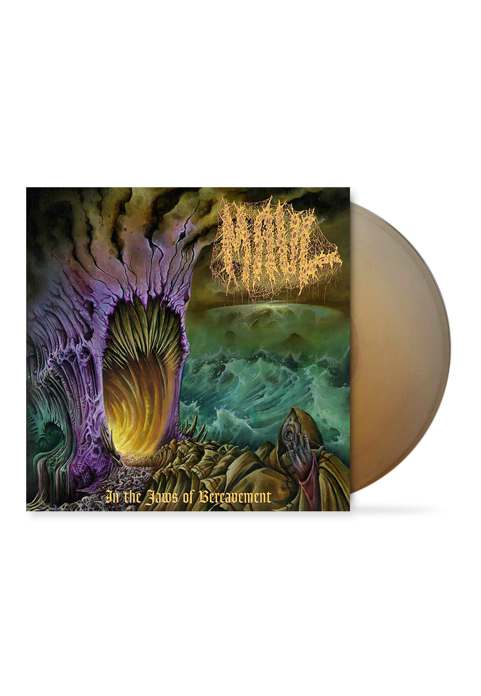 Maul - In The Jaws Of Bereavement Ltd. Bone/Beer - Colored Vinyl Outlet With Paypal Order