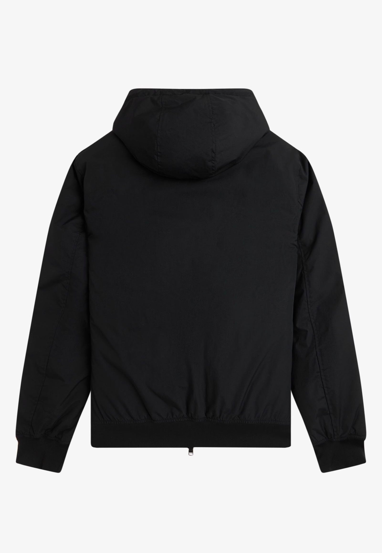 Fred Perry - The Hooded Brentham Black - Jacket Discount Footlocker Pictures