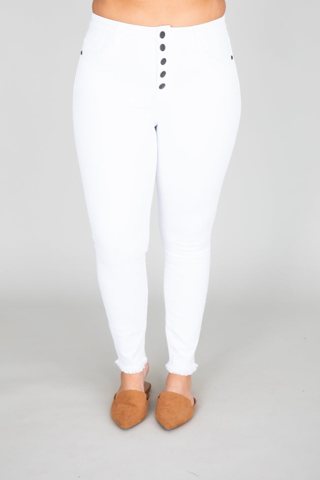 Chelsie White Jeans FINAL SALE Low Cost Cheap Online