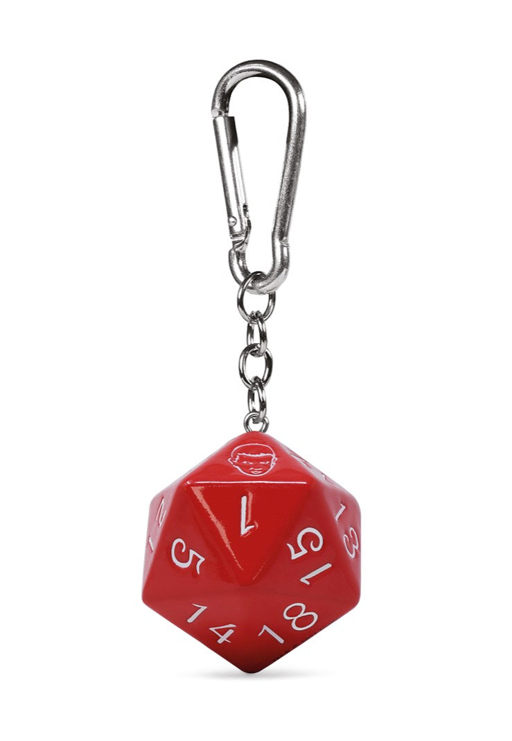 Stranger Things - D20 Red - Keychain Cheap Real Authentic