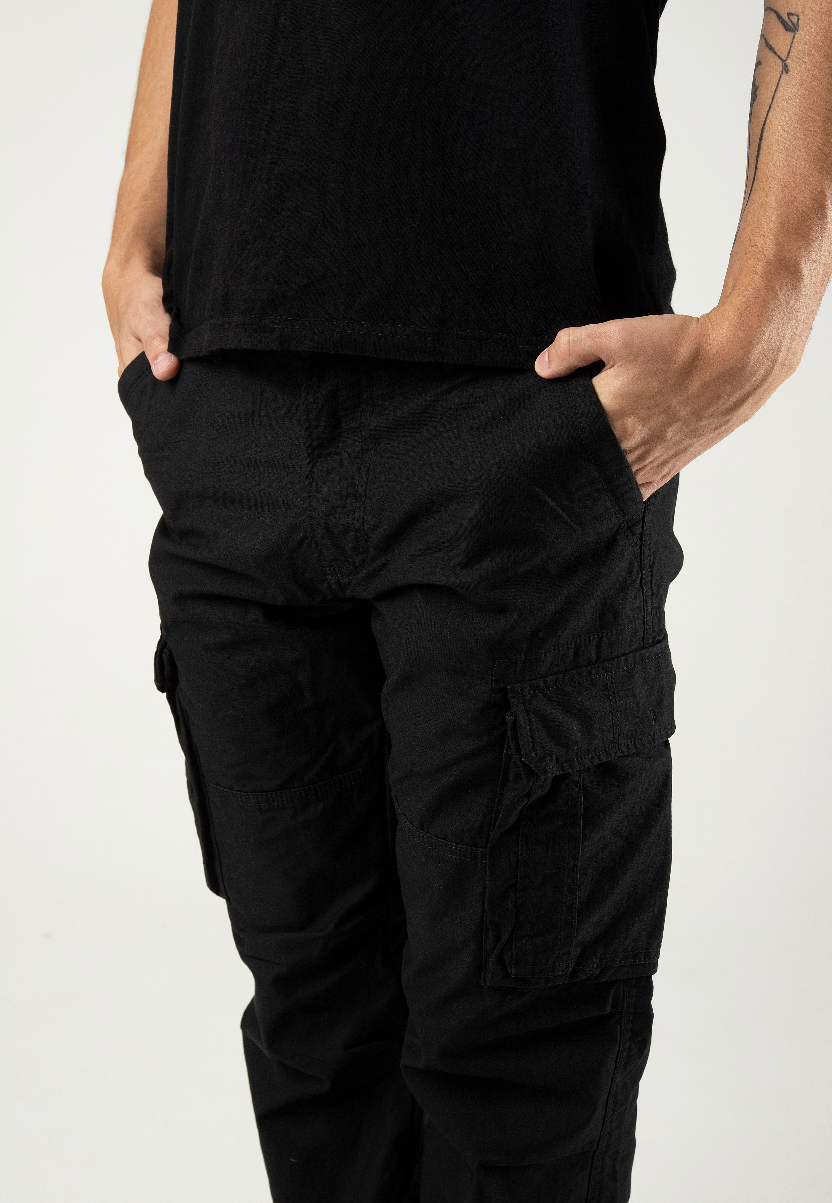 Vintage Industries - Reef Black - Pants Cheap Sale Reliable