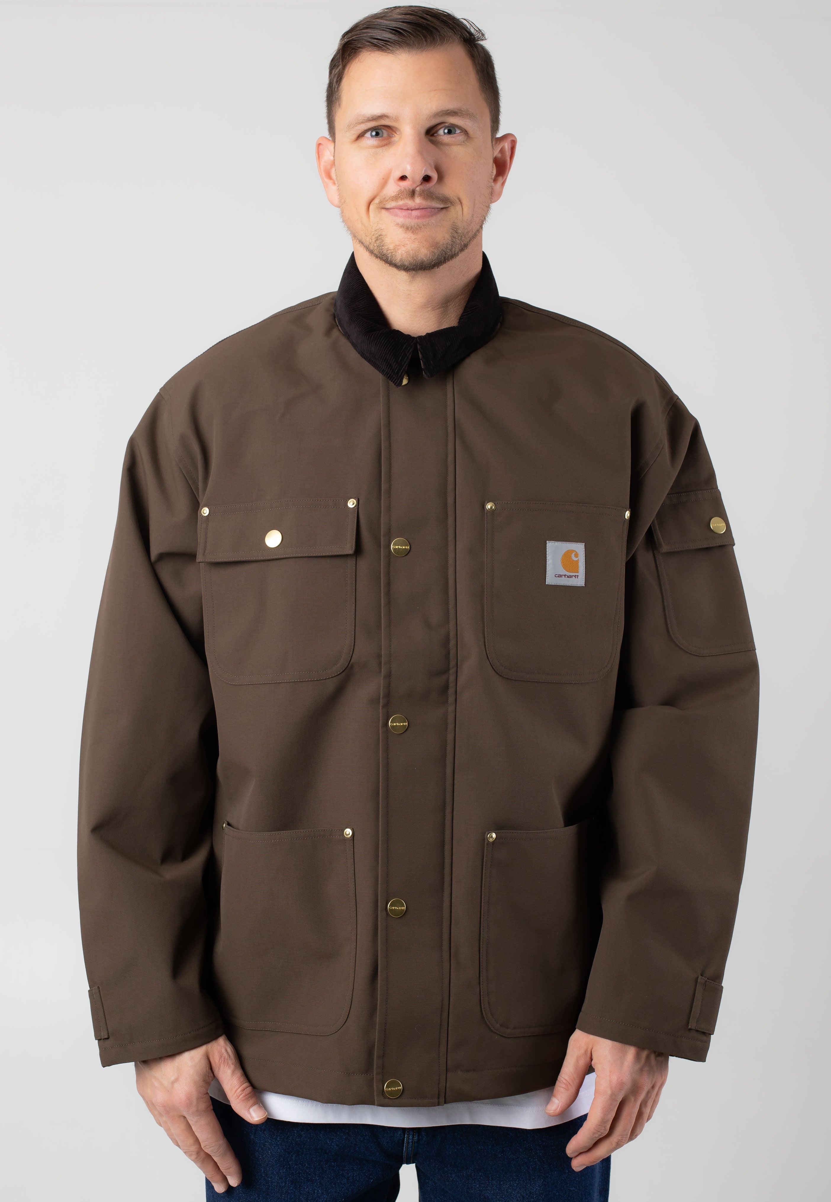 Carhartt WIP - Clapton Liberica/Black - Jacket Free Shipping With Paypal